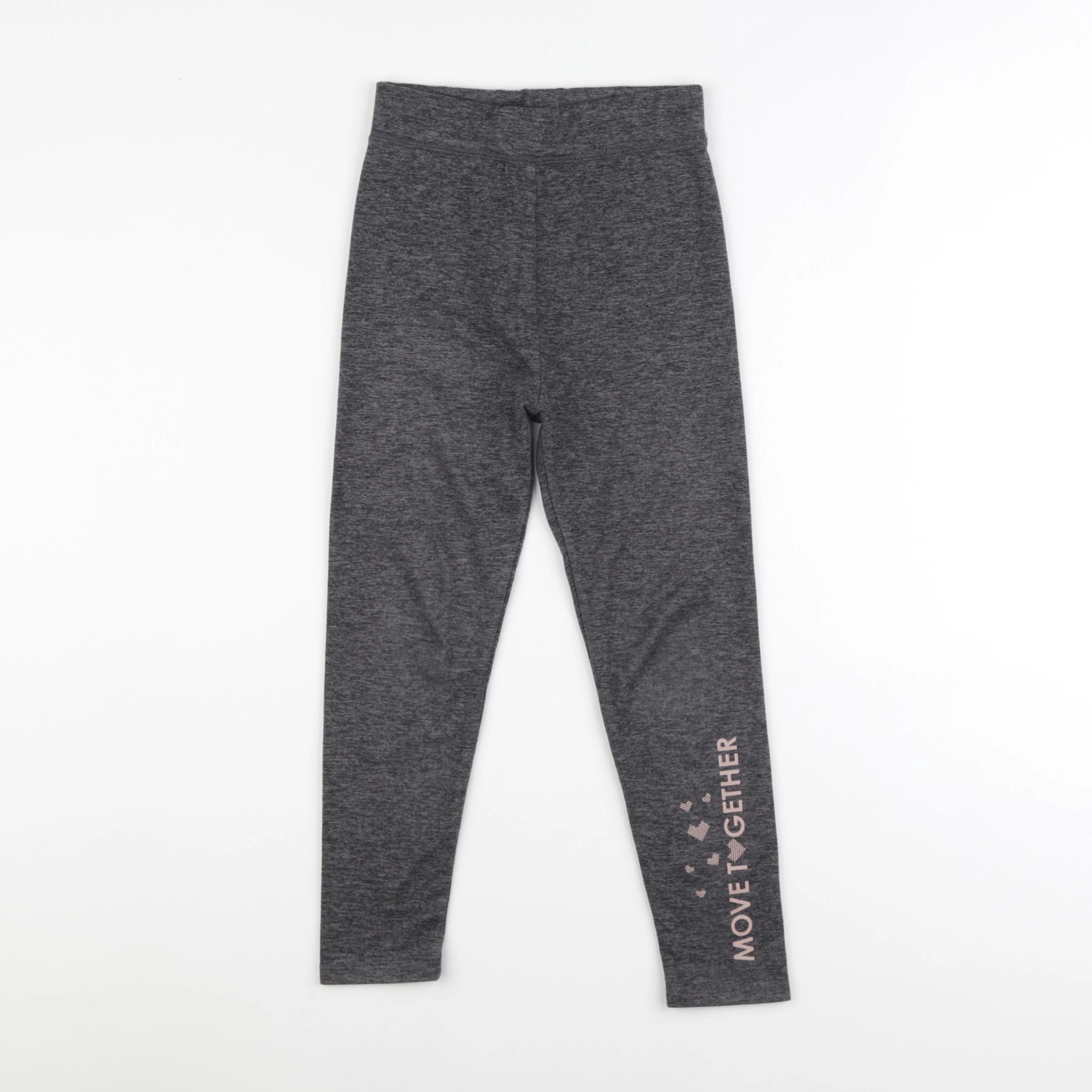 Vertbaudet - legging gris - 6 ans