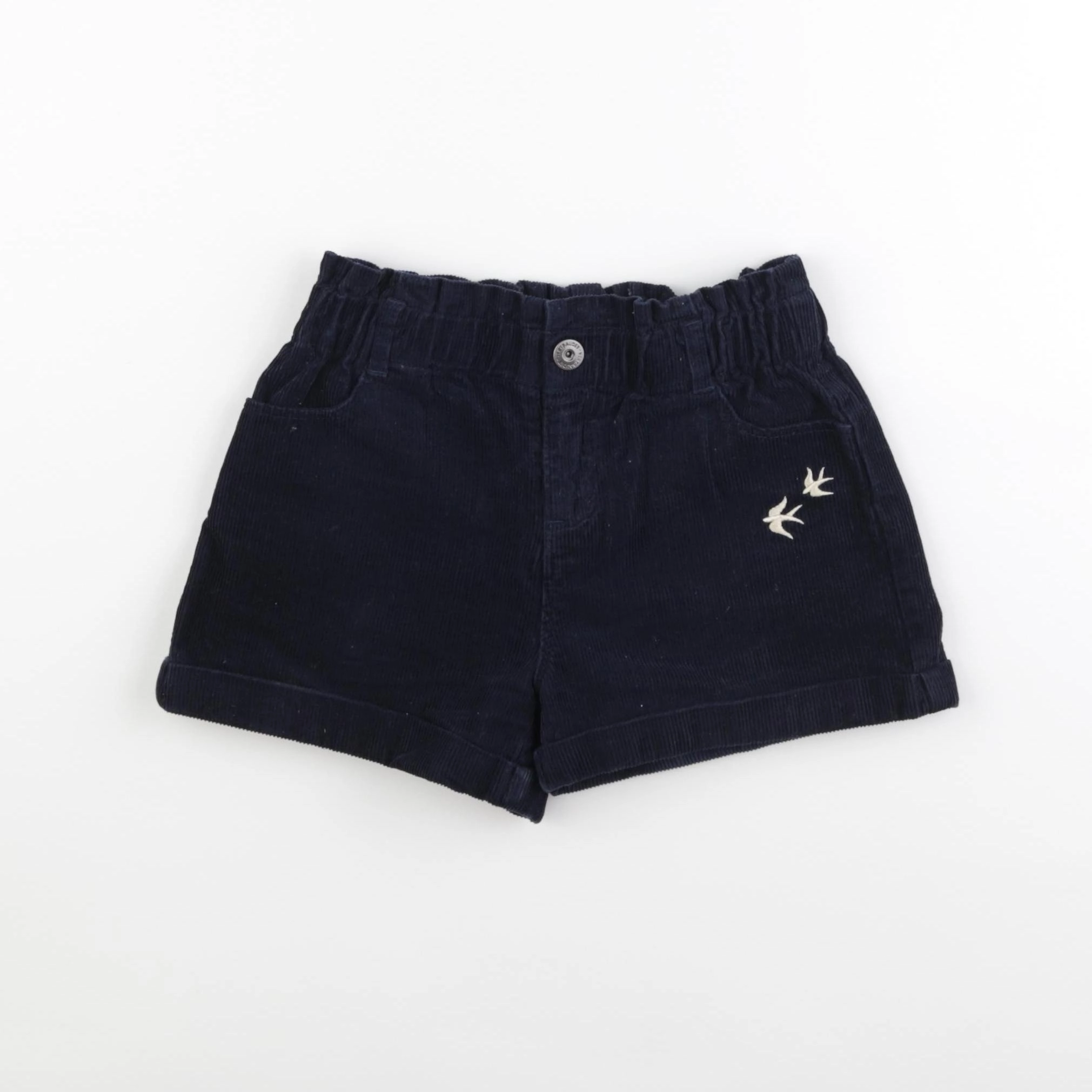Vertbaudet - short bleu - 7 ans