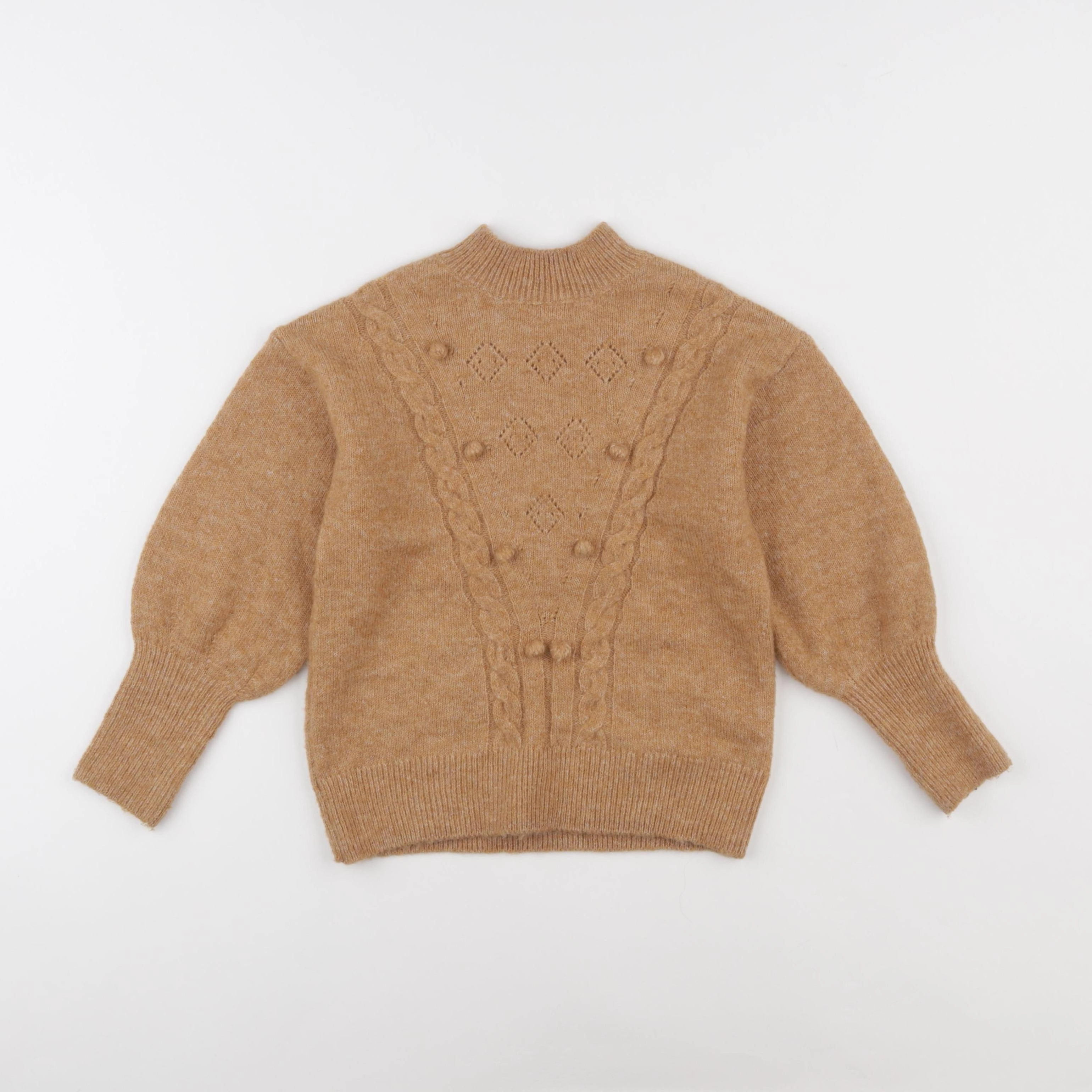 Vertbaudet - pull marron - 6 ans