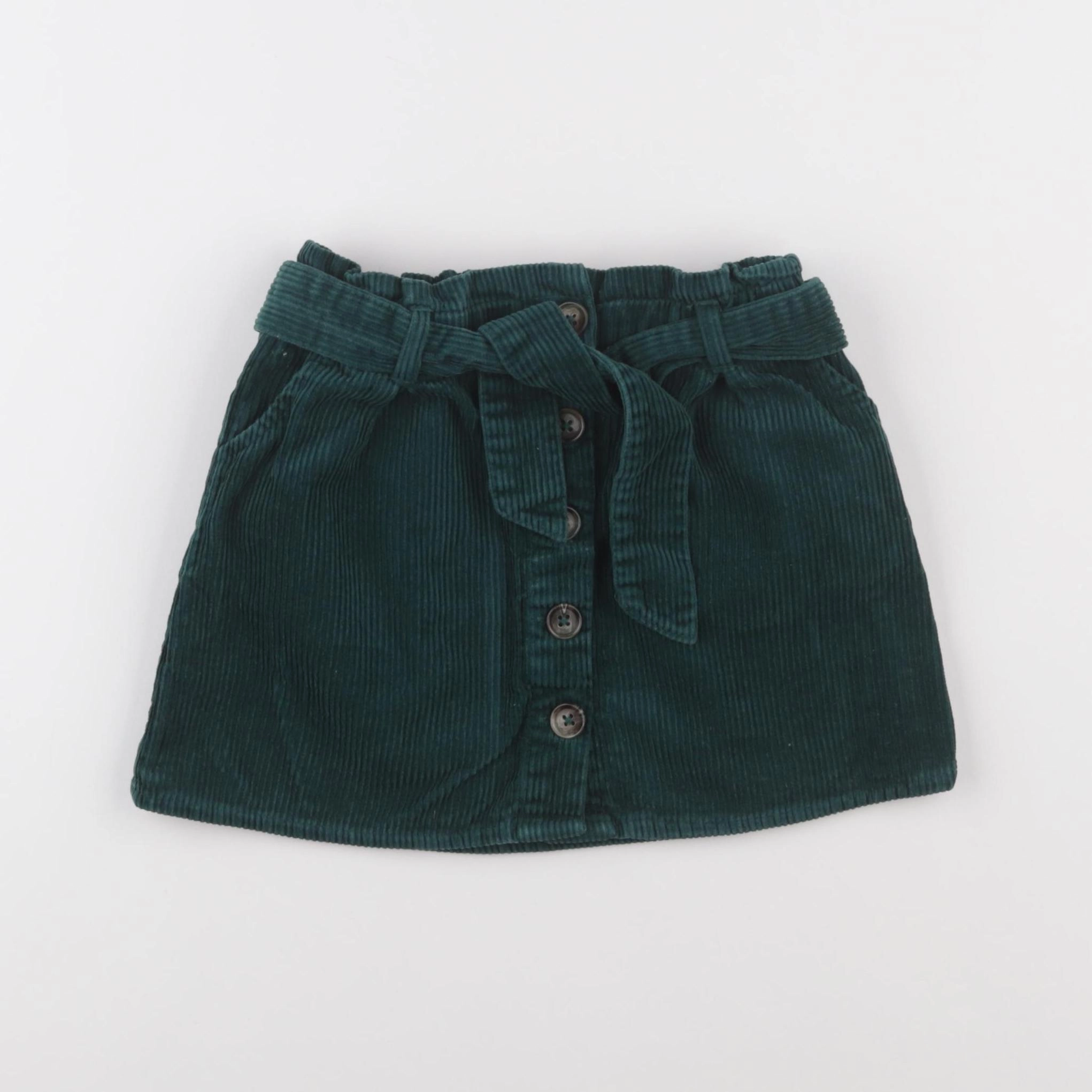 Vertbaudet - jupe vert - 6 ans