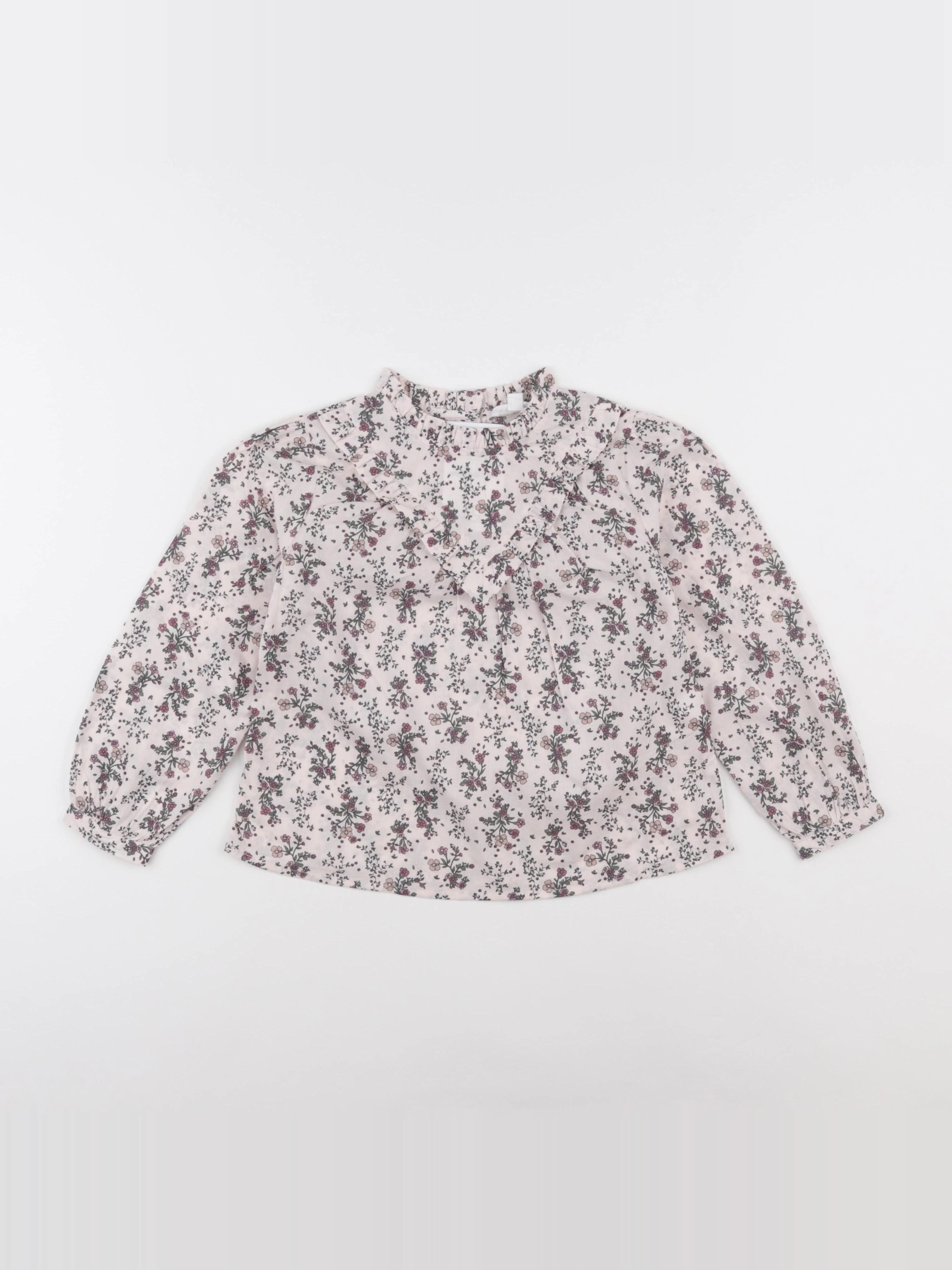 Vertbaudet - blouse rose - 6 ans