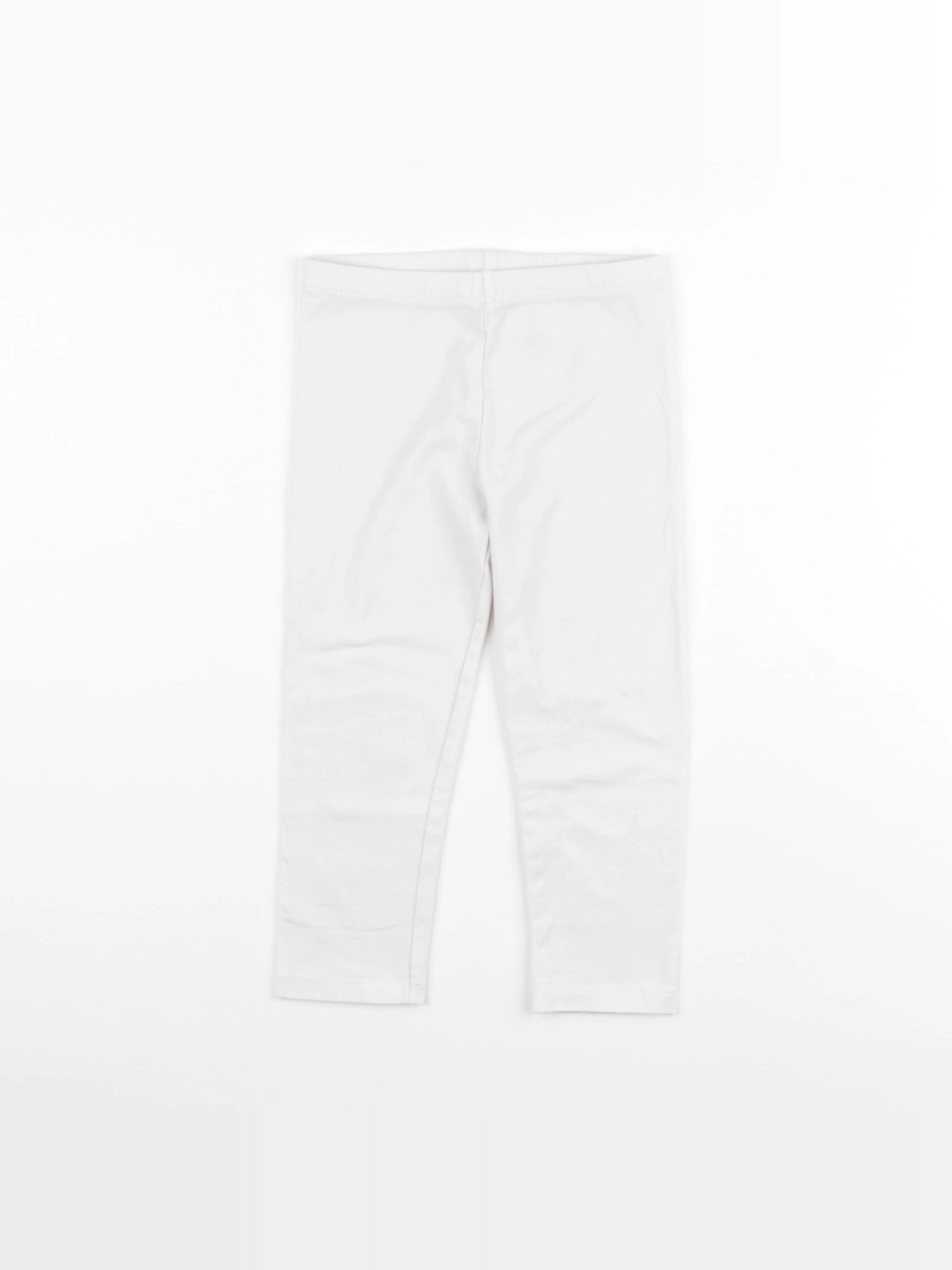 Vertbaudet - legging blanc - 36 mois