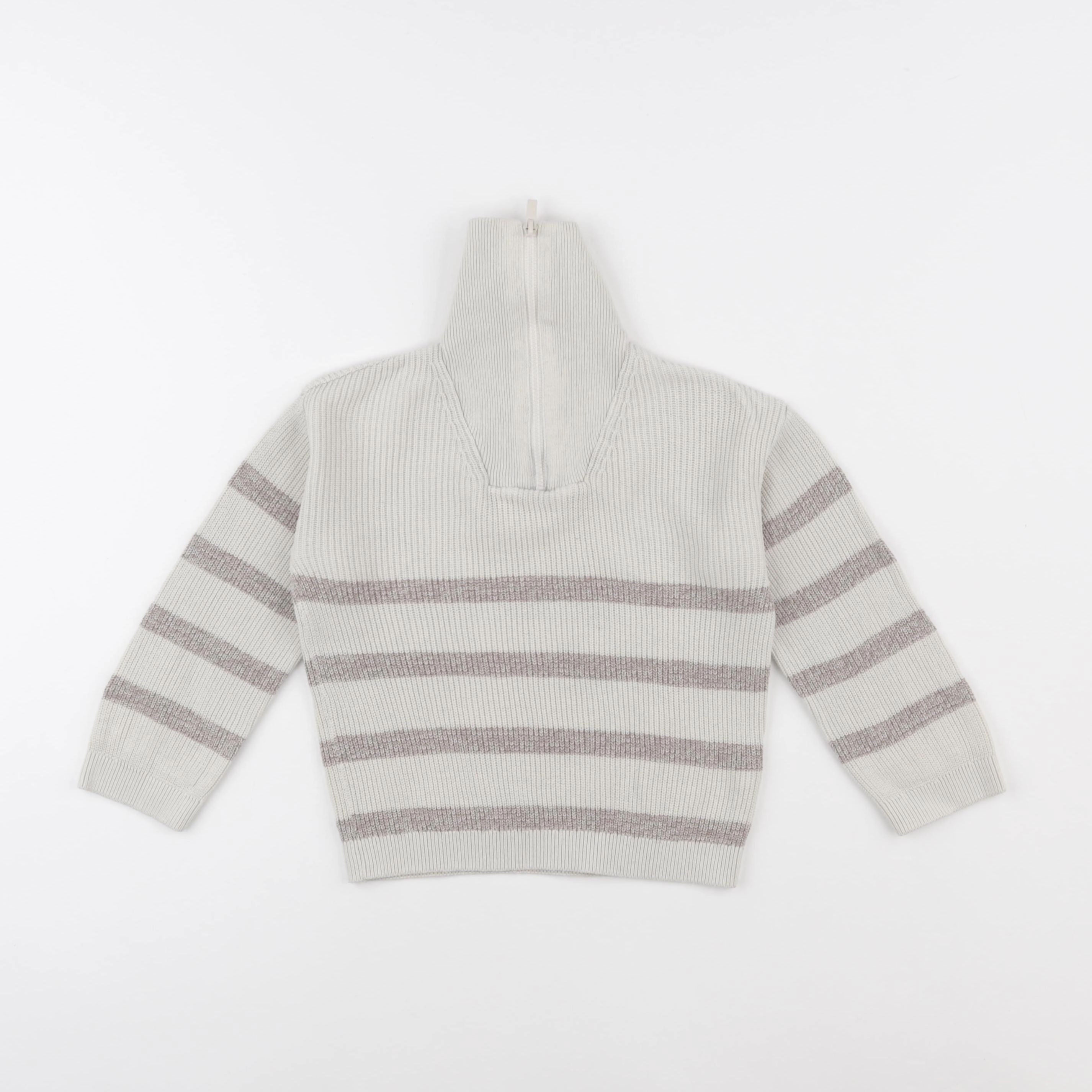 Vertbaudet - pull beige - 36 mois