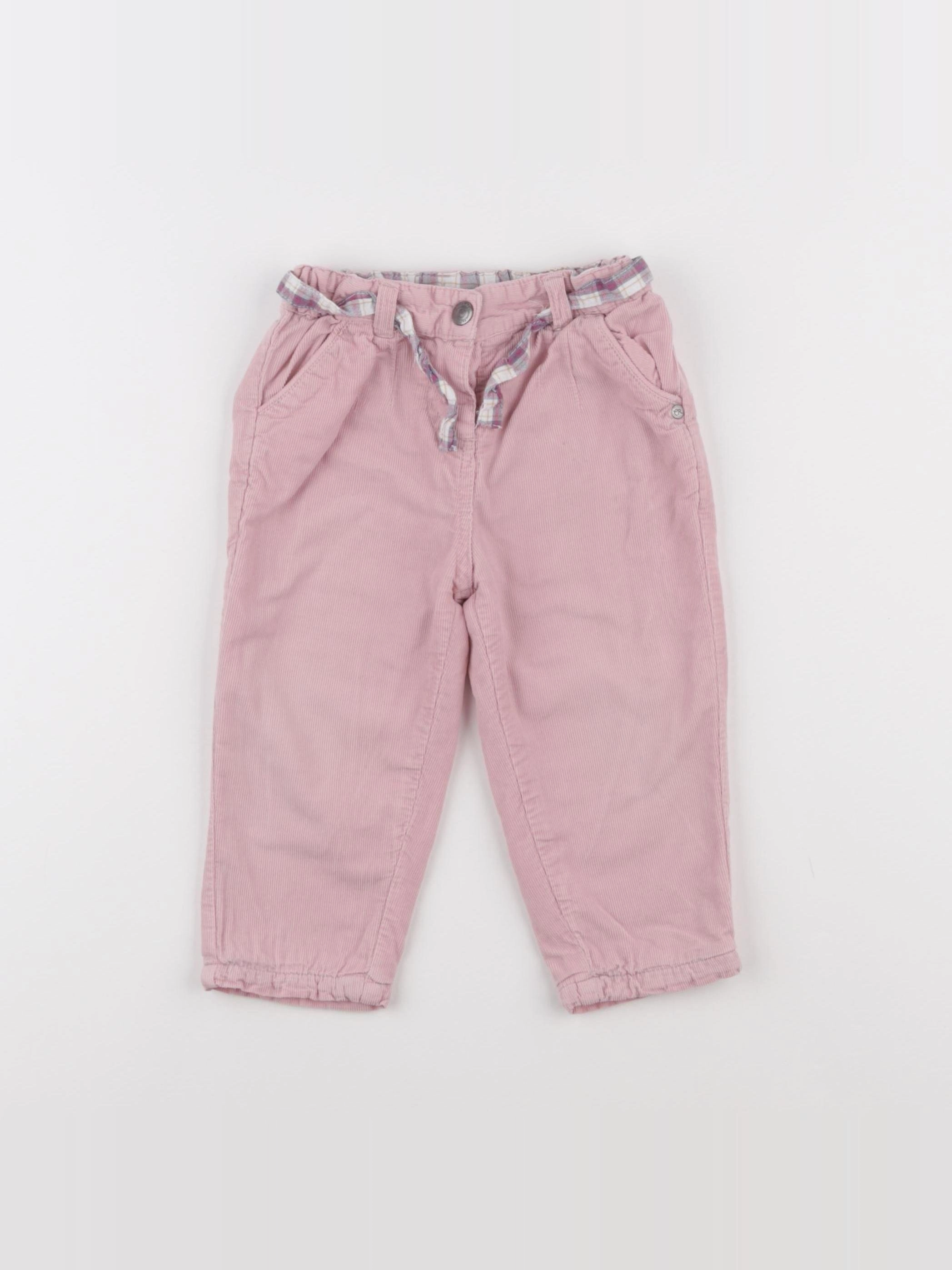 Cadet Rousselle - pantalon rose - 18 mois