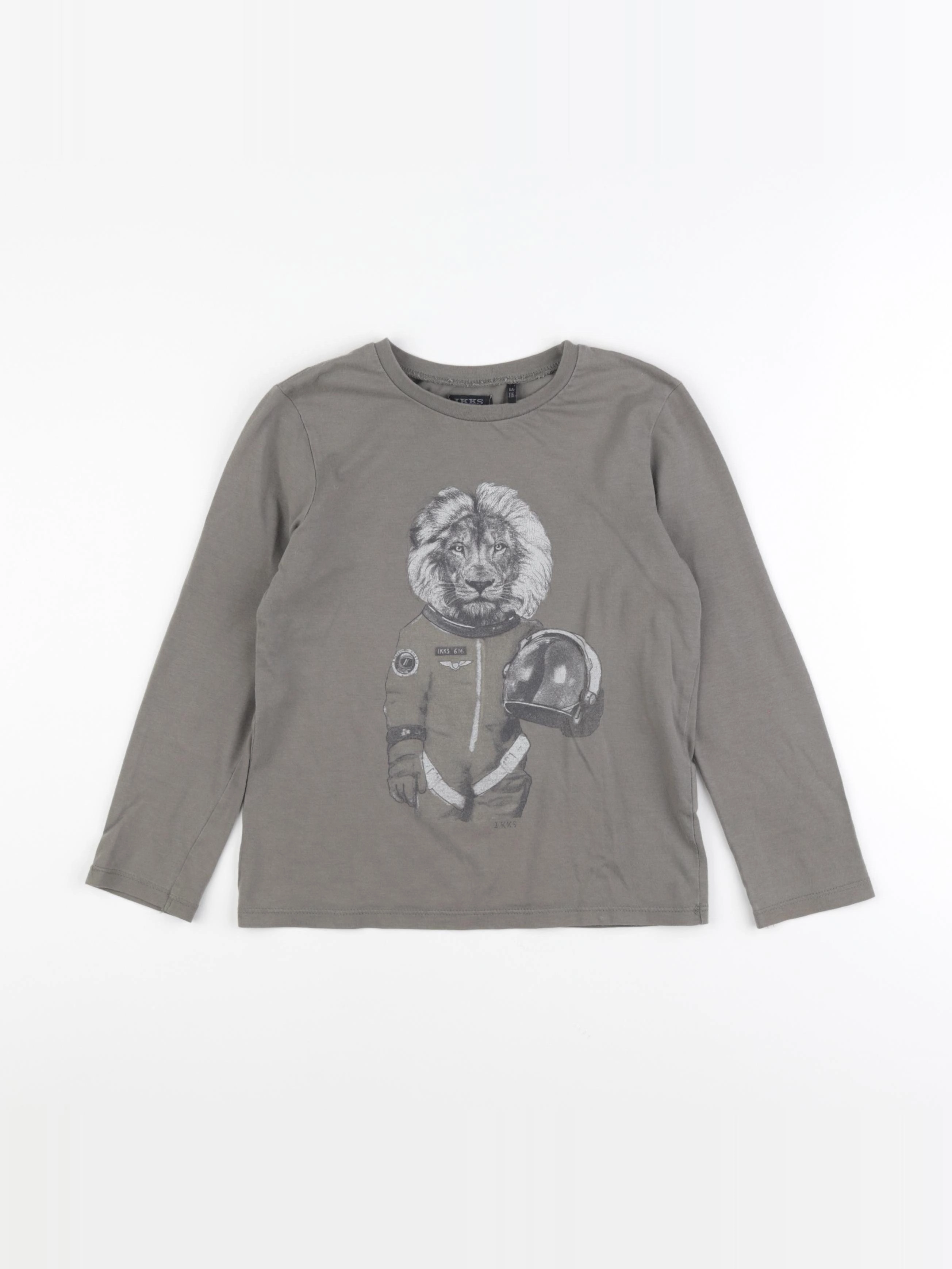 IKKS - tee-shirt vert - 6 ans