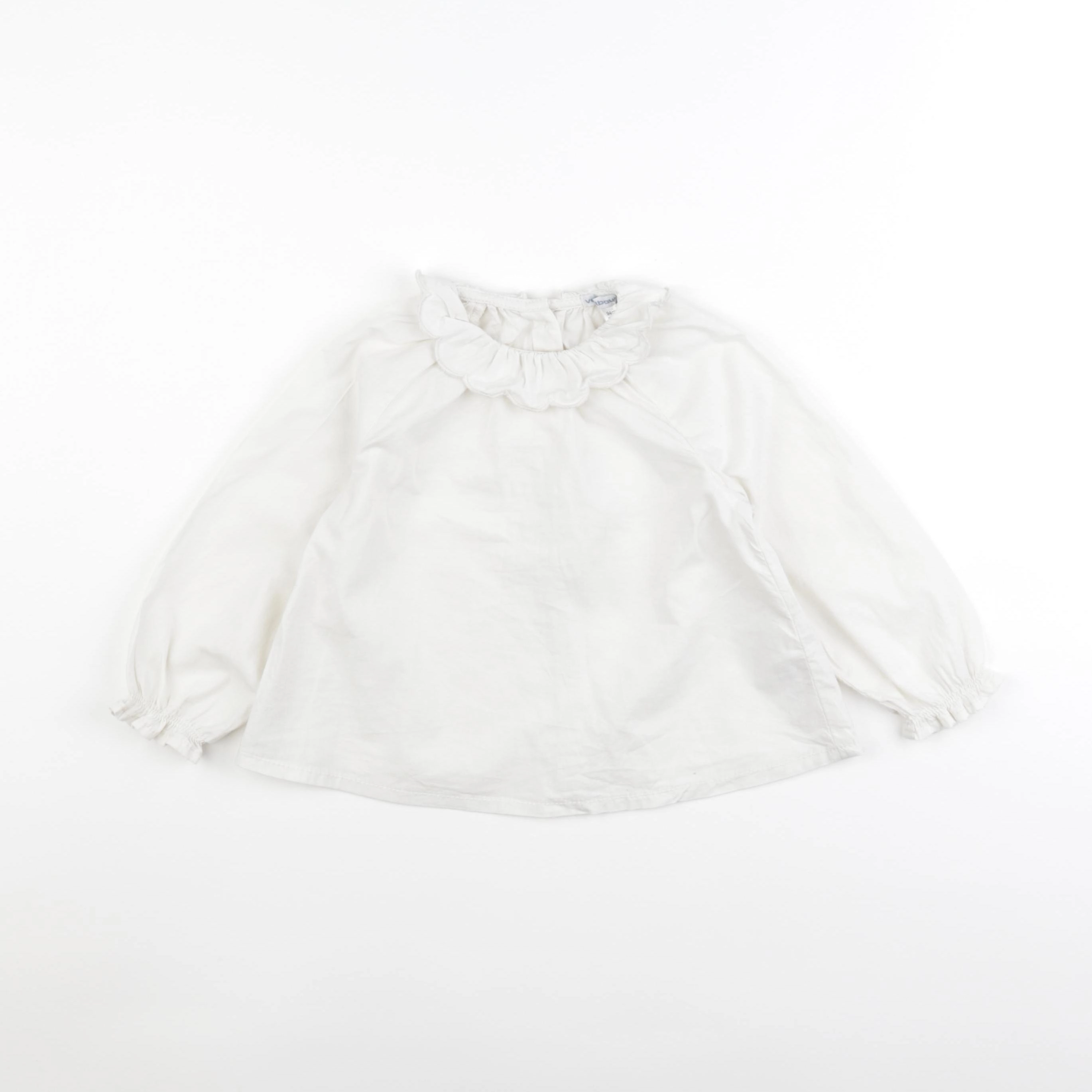 Vertbaudet - blouse blanc - 3 ans