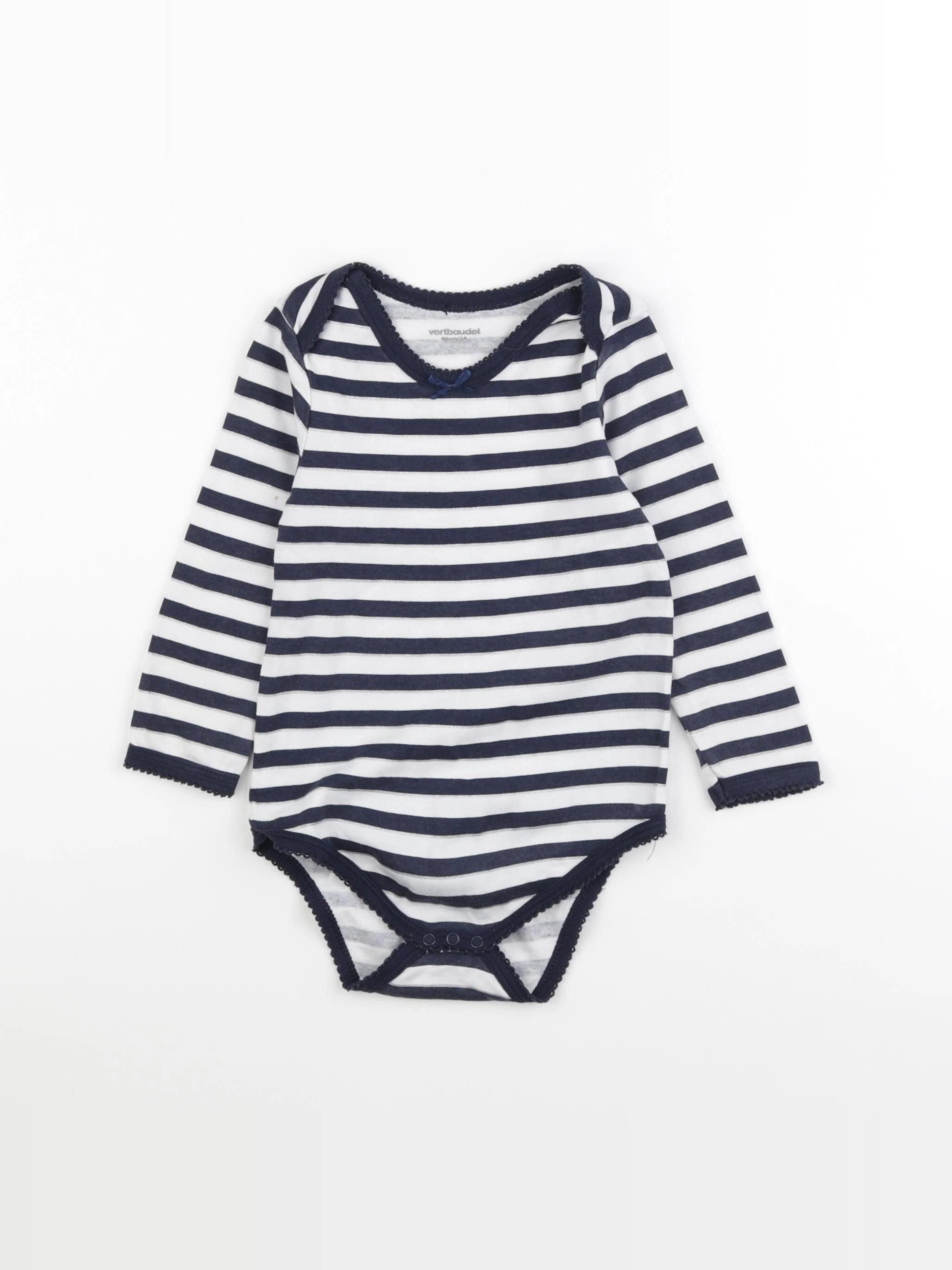 Vertbaudet - body bleu - 2 ans