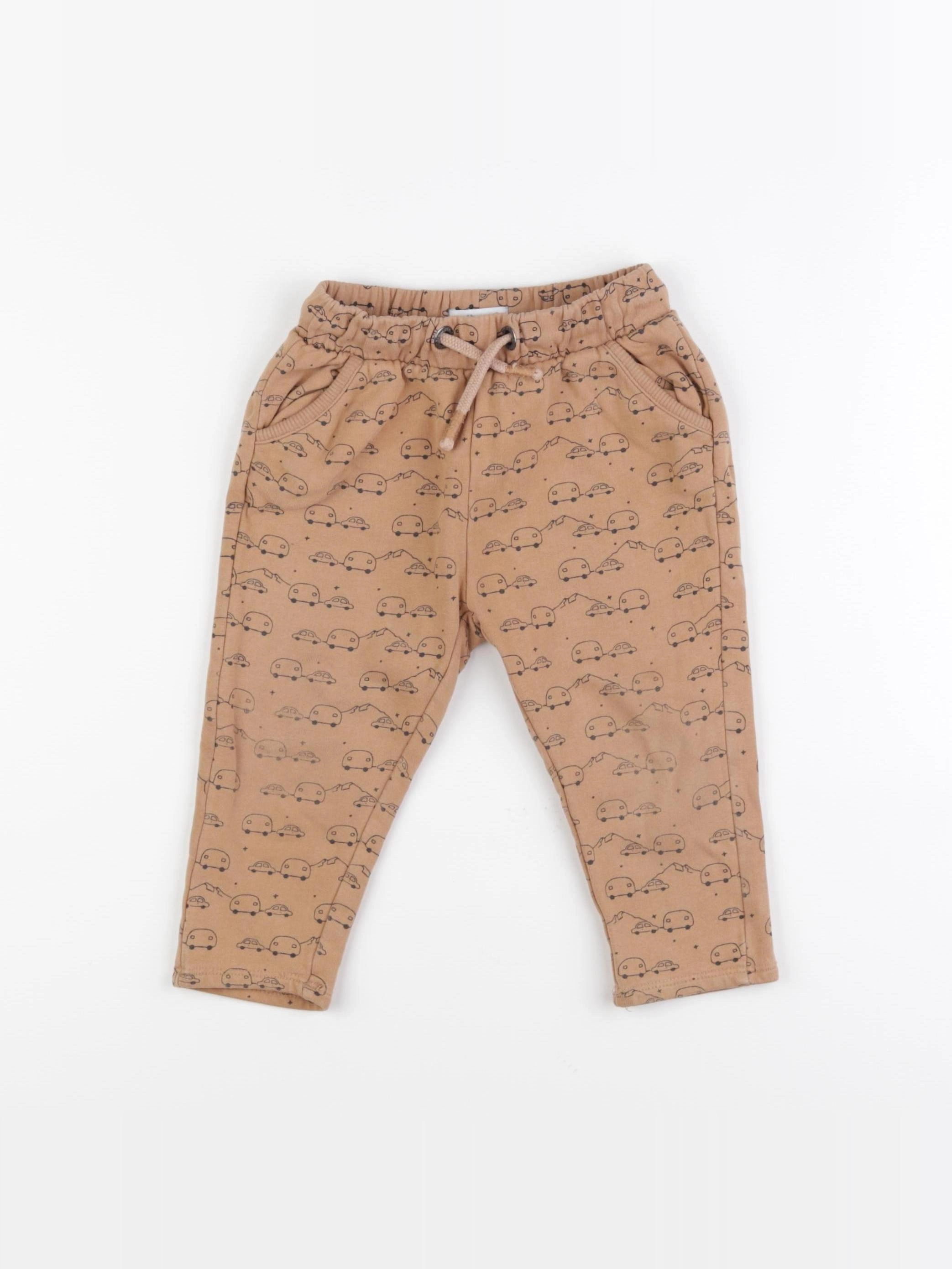 Vertbaudet - pantalon marron - 2 ans
