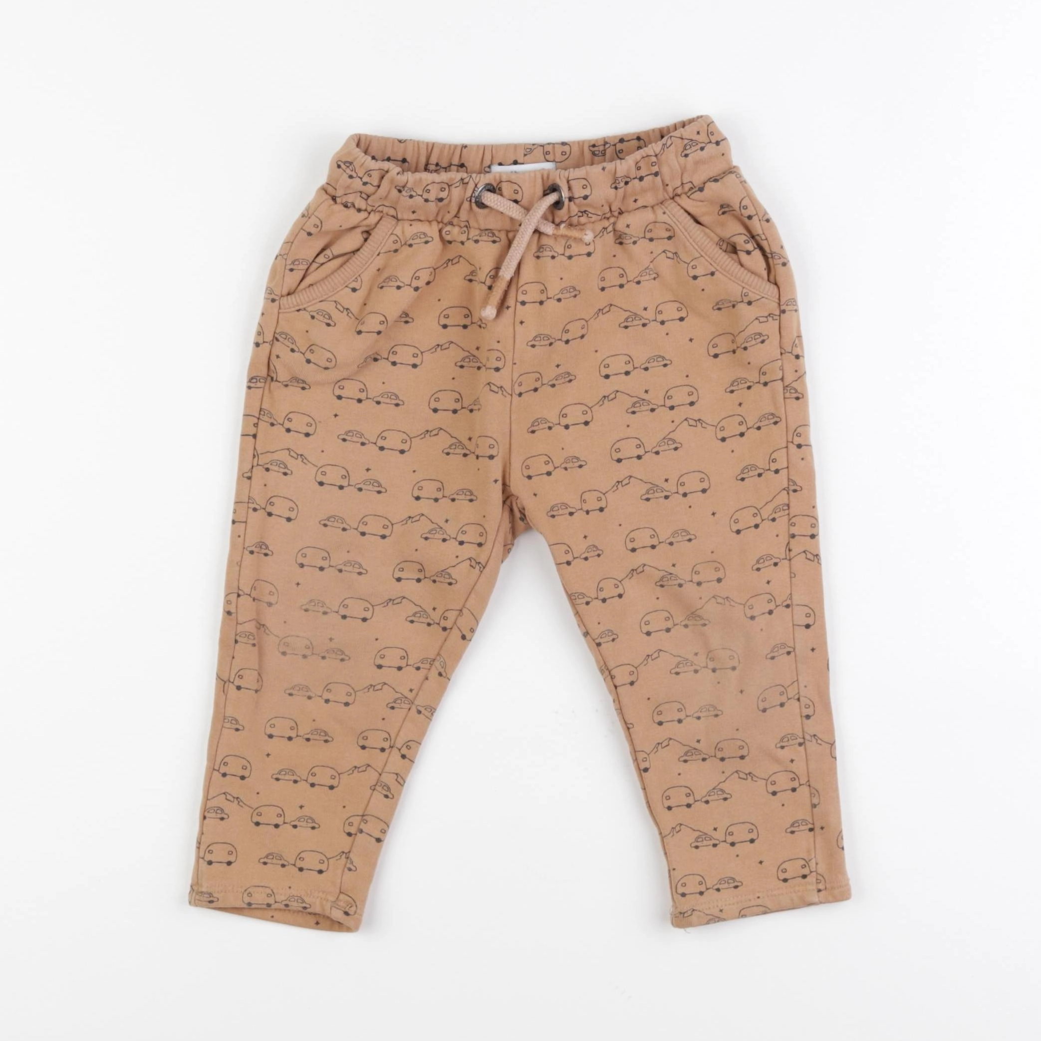 Vertbaudet - pantalon marron - 2 ans