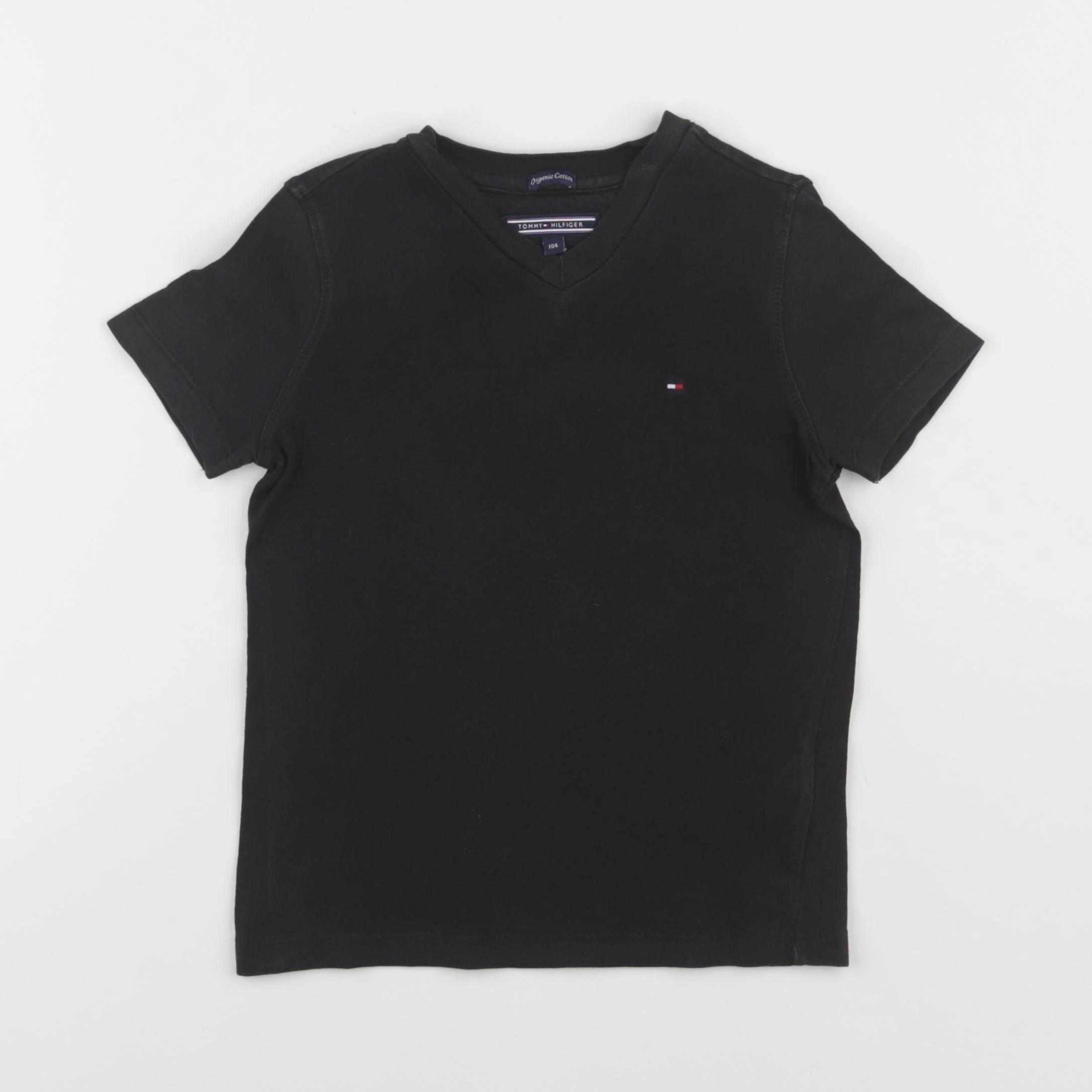 Tommy Hilfiger - tee-shirt noir - 4 ans
