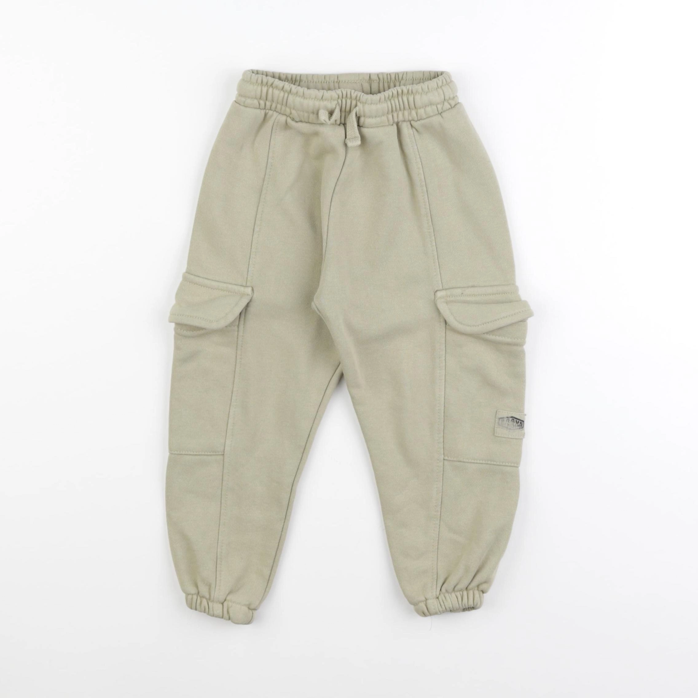 Zara - jogging vert - 2/3 ans