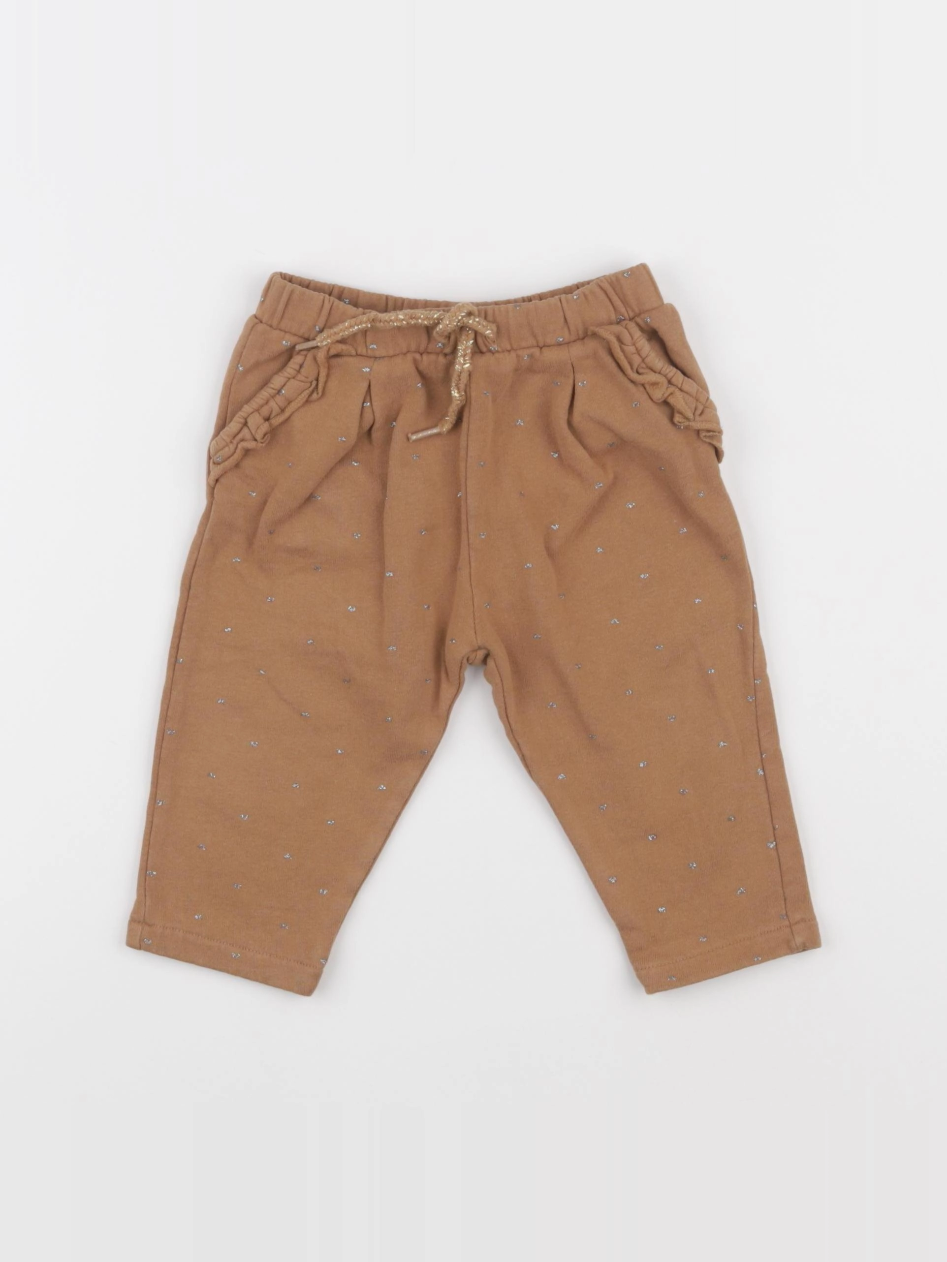 Vertbaudet - pantalon marron - 18 mois