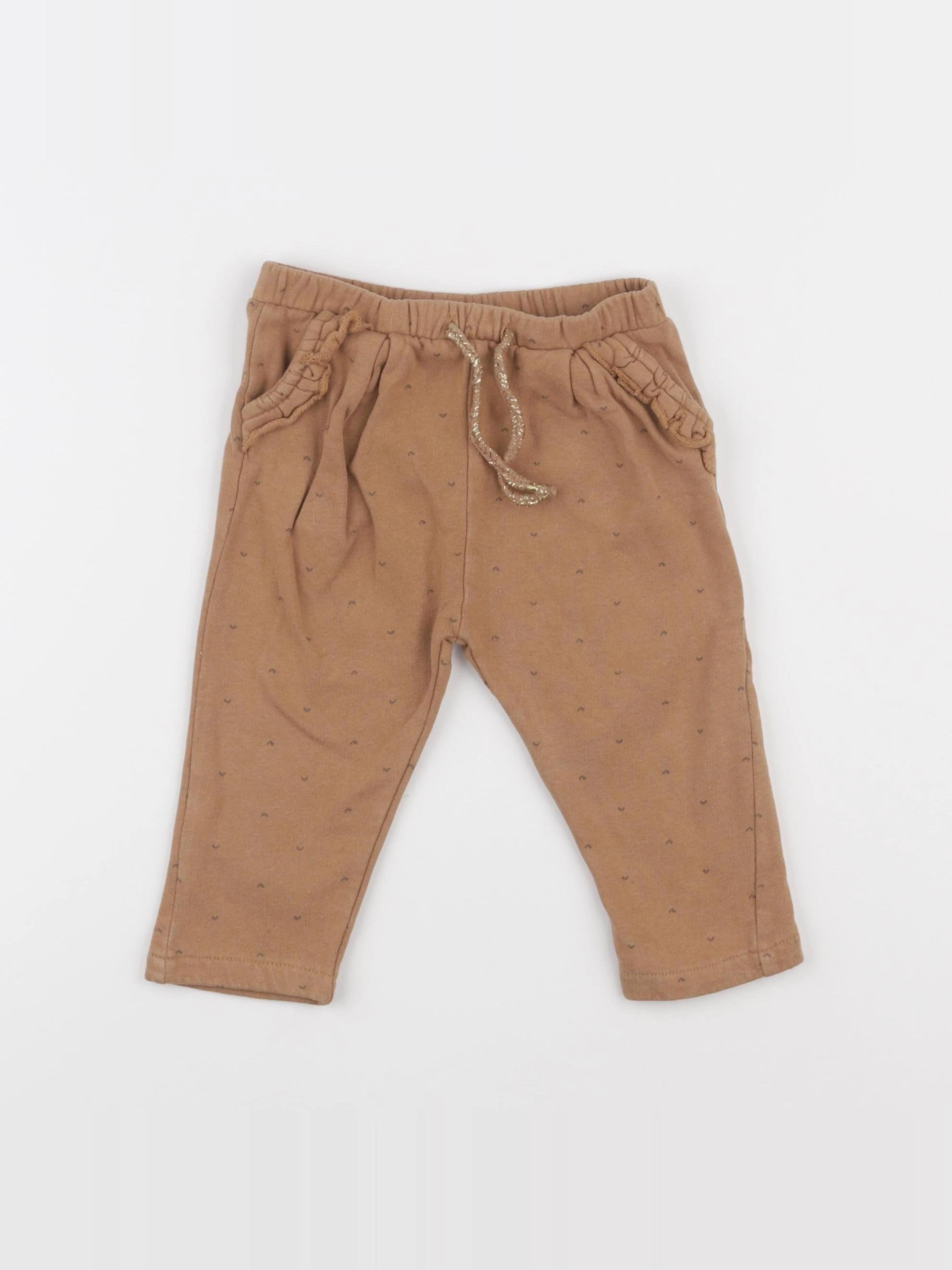 Vertbaudet - pantalon marron - 18 mois