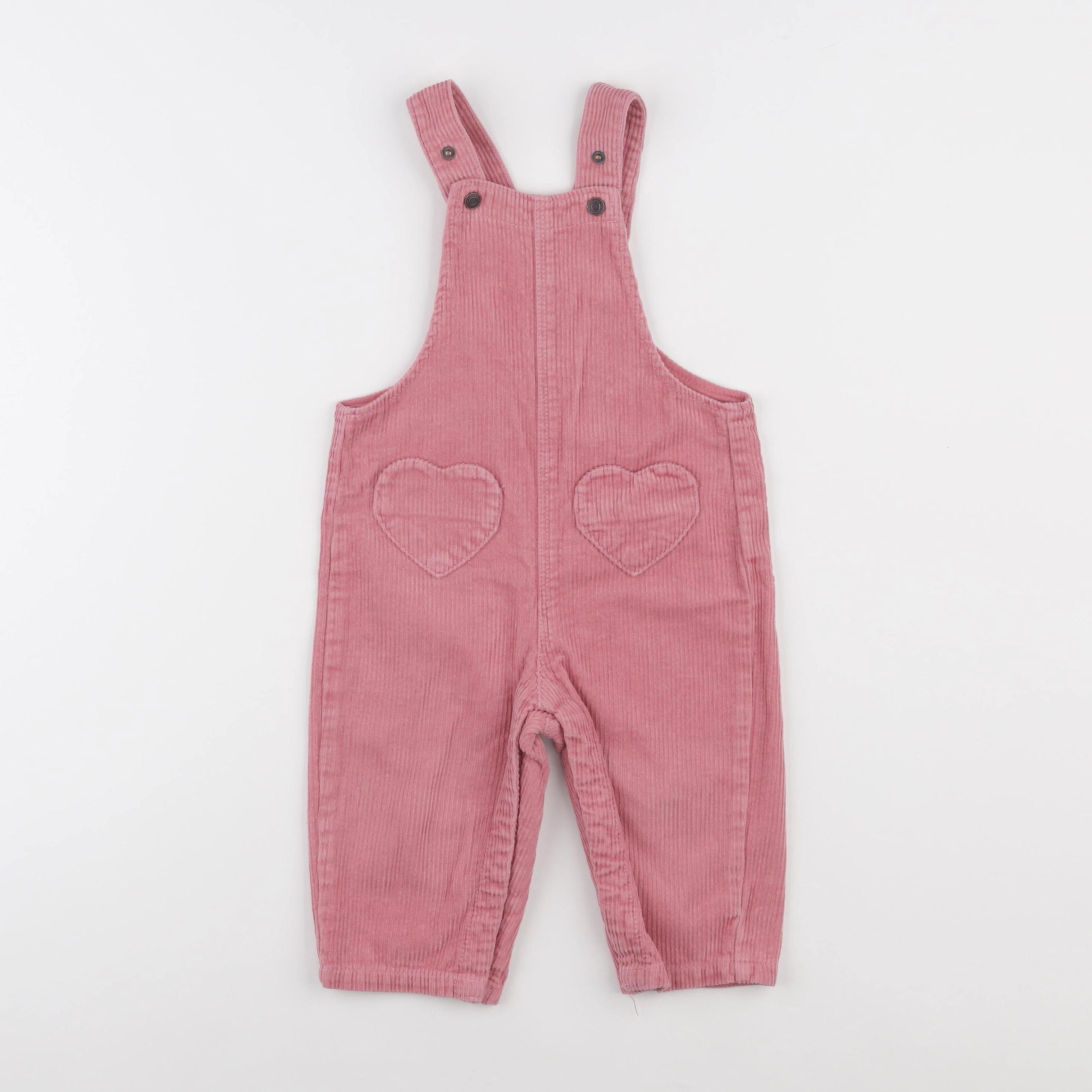 Vertbaudet - salopette rose - 18 mois