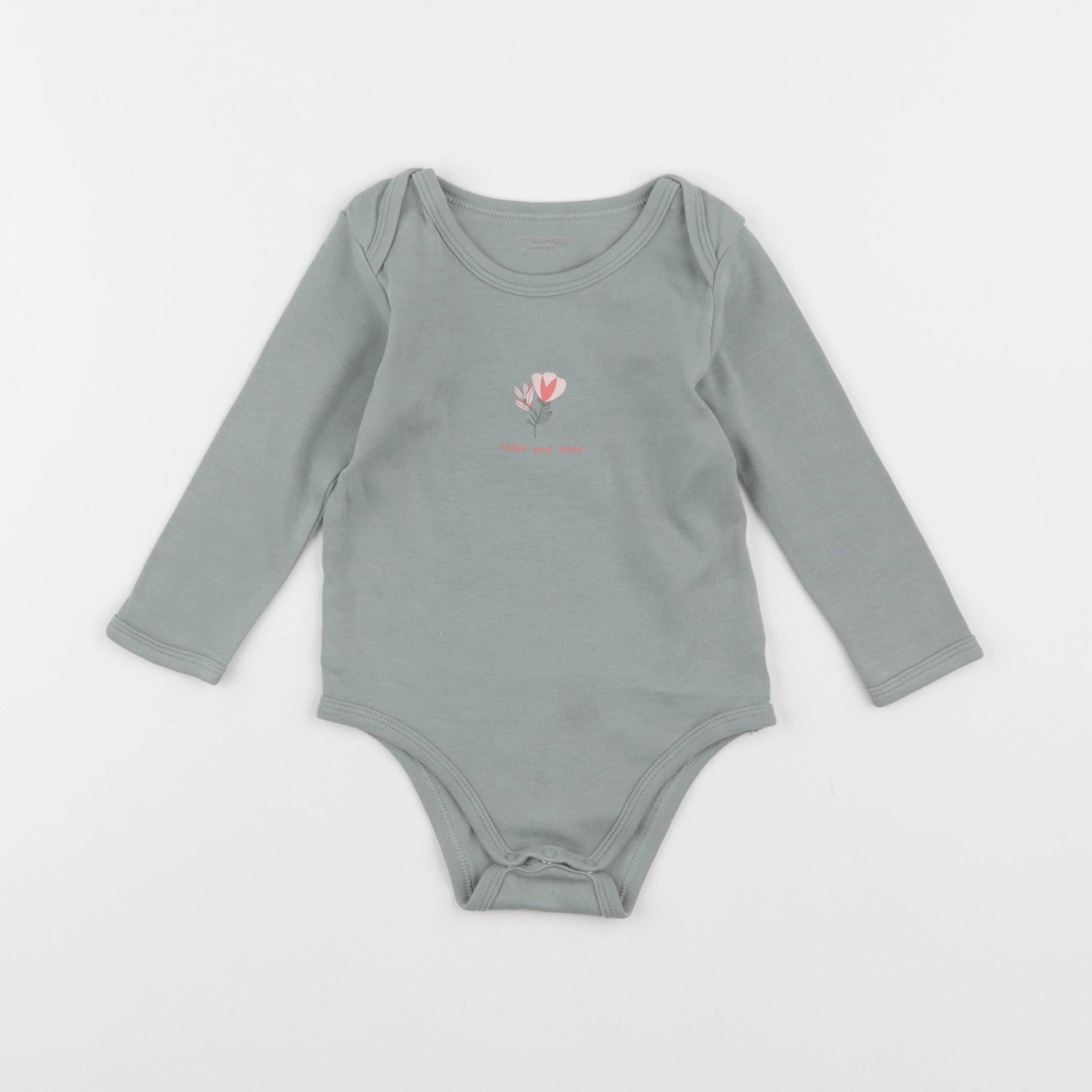 Vertbaudet - body vert - 18 mois