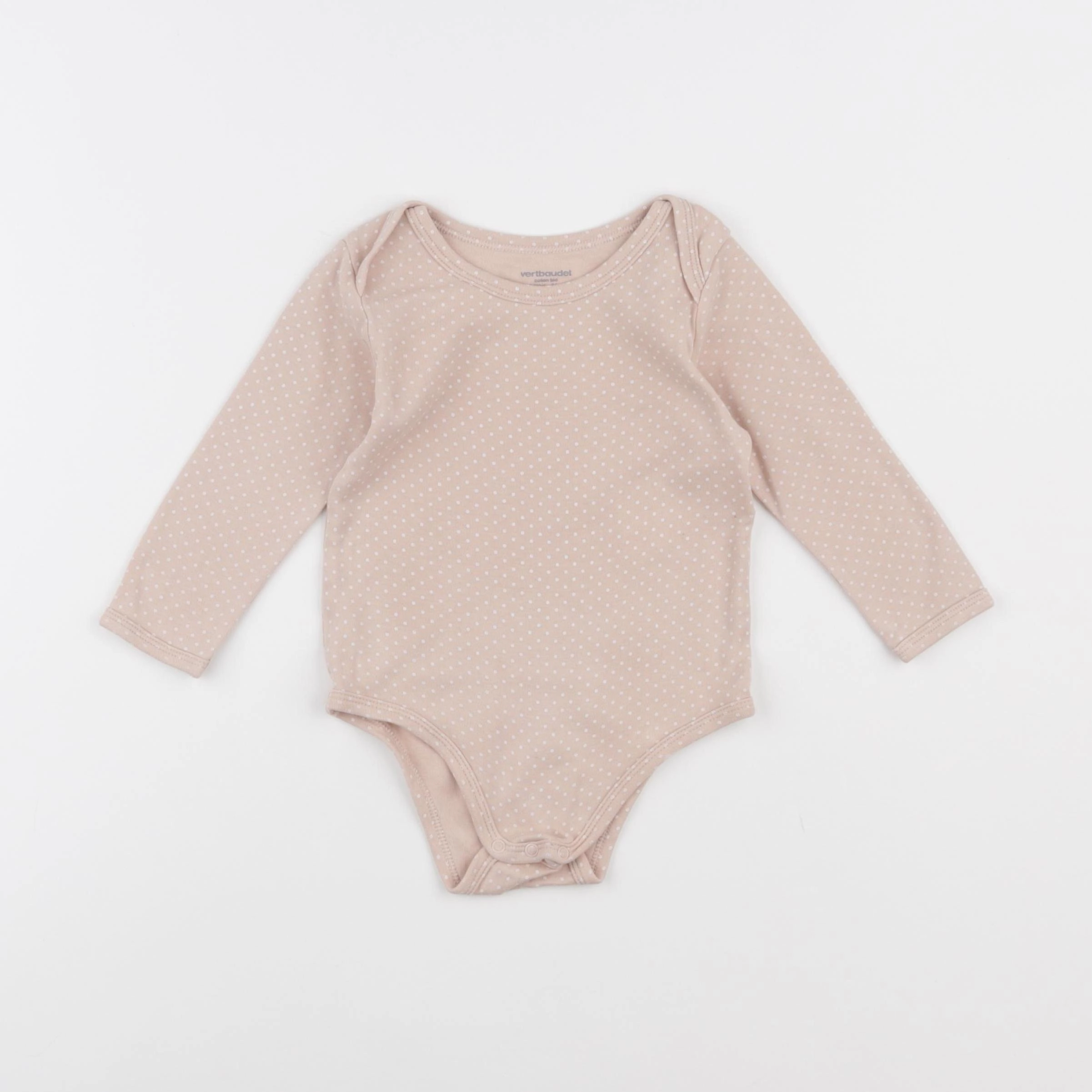 Vertbaudet - body rose - 18 mois