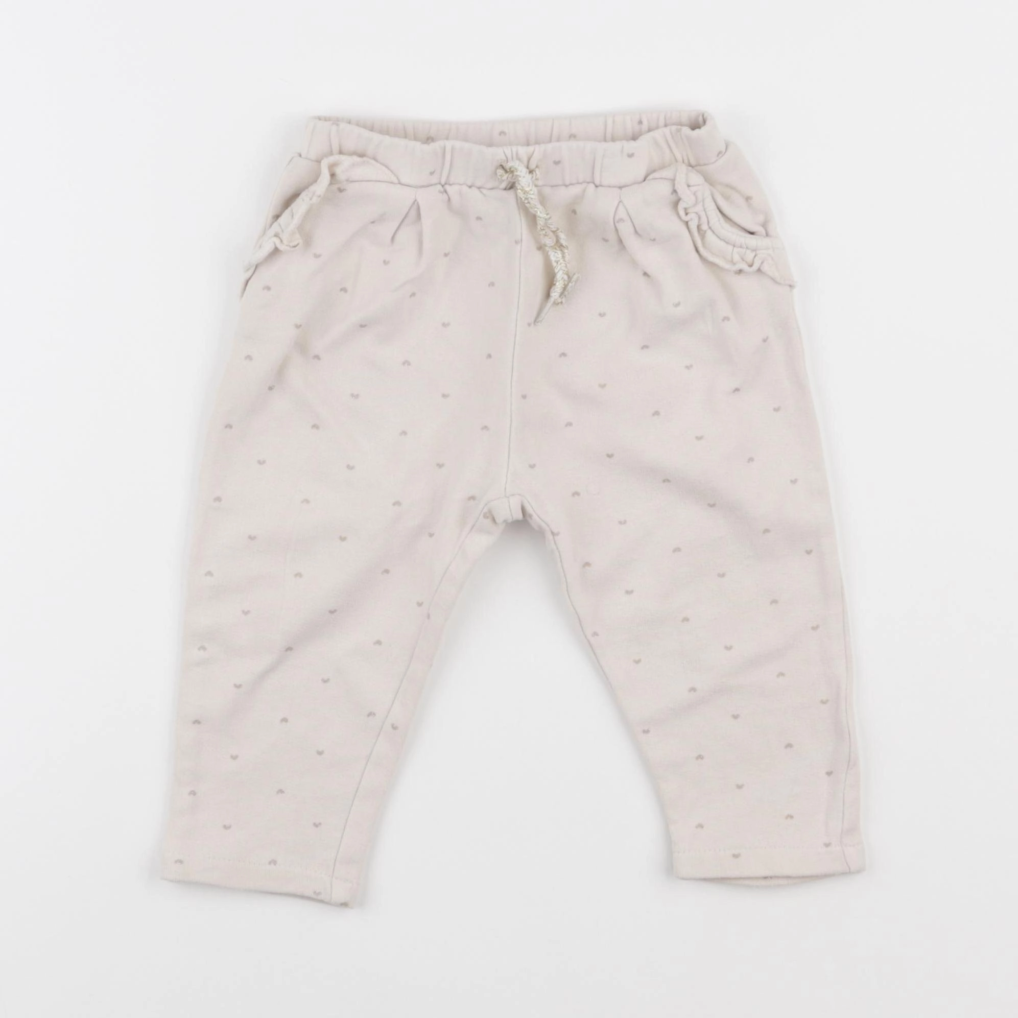 Vertbaudet - pantalon beige - 18 mois