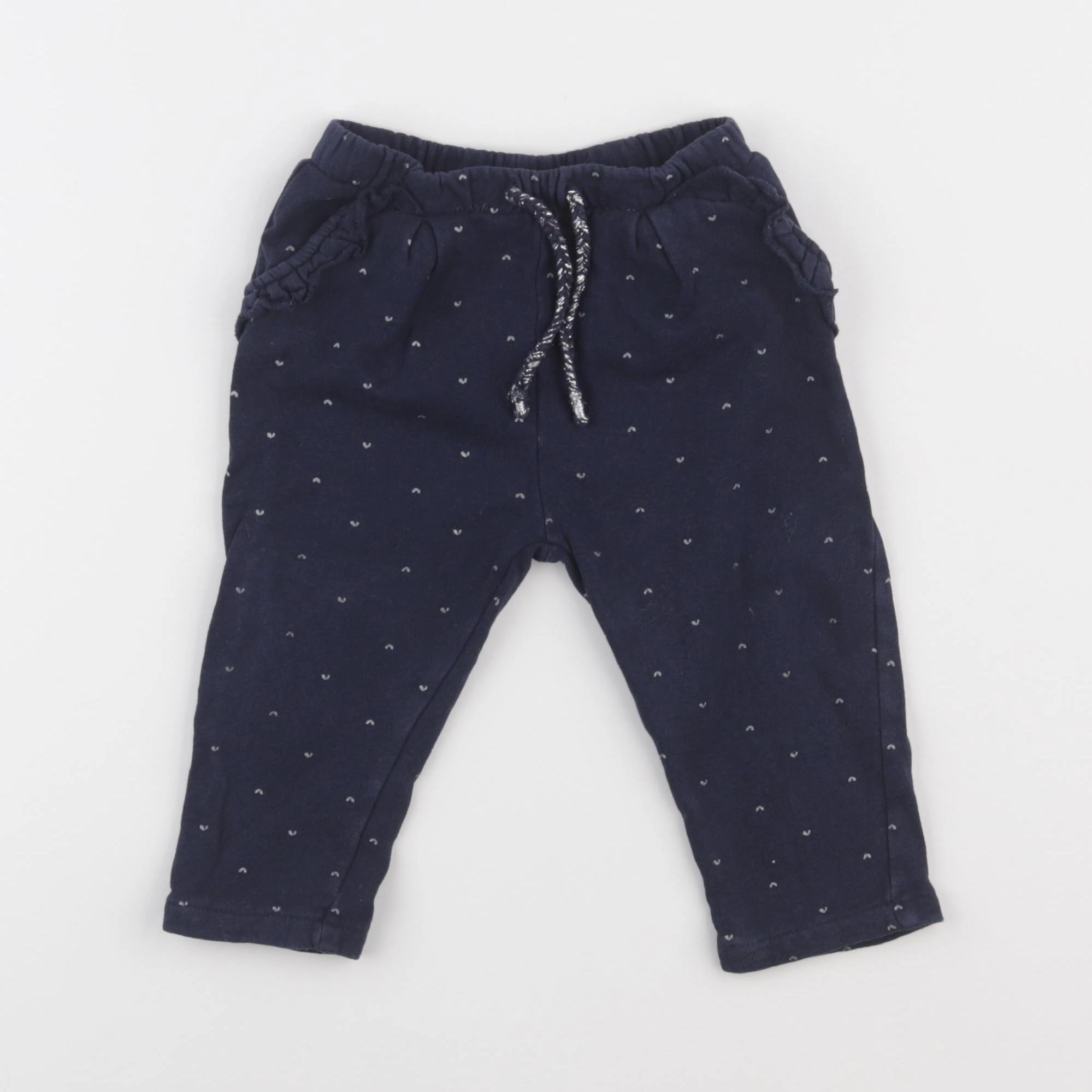 Vertbaudet - pantalon bleu - 18 mois