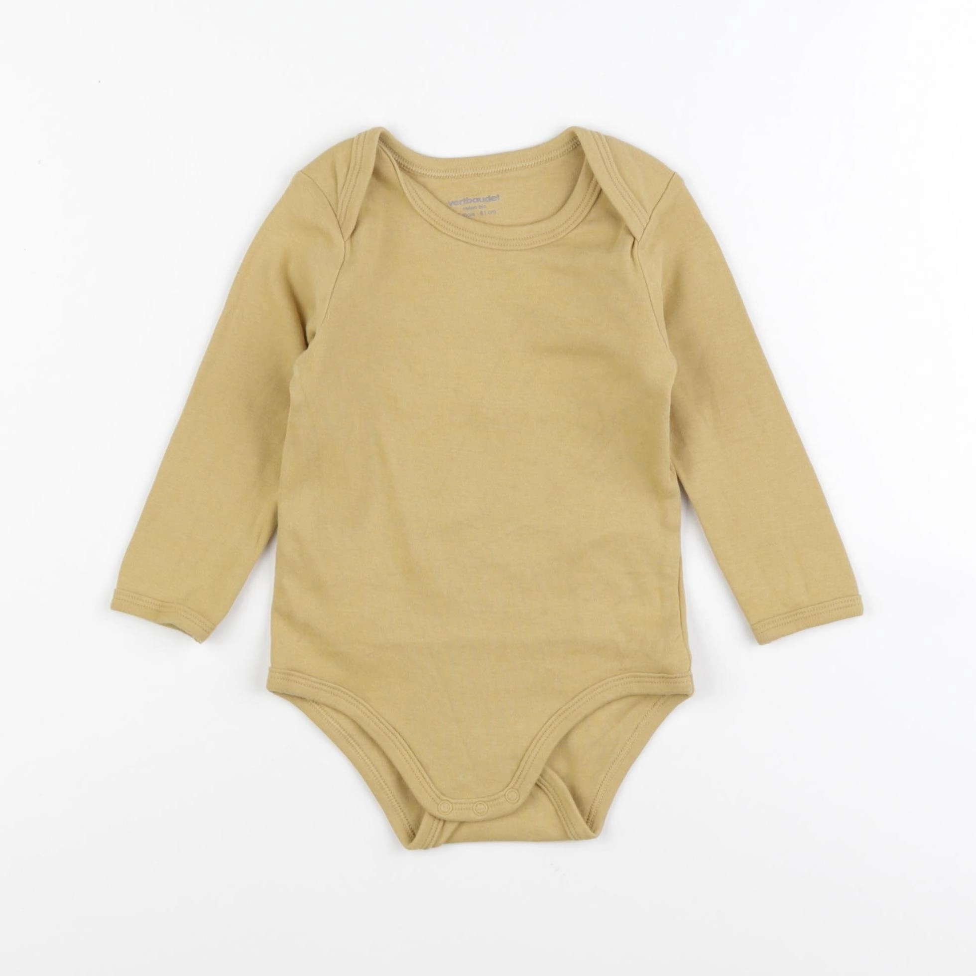 Vertbaudet - body jaune - 18 mois