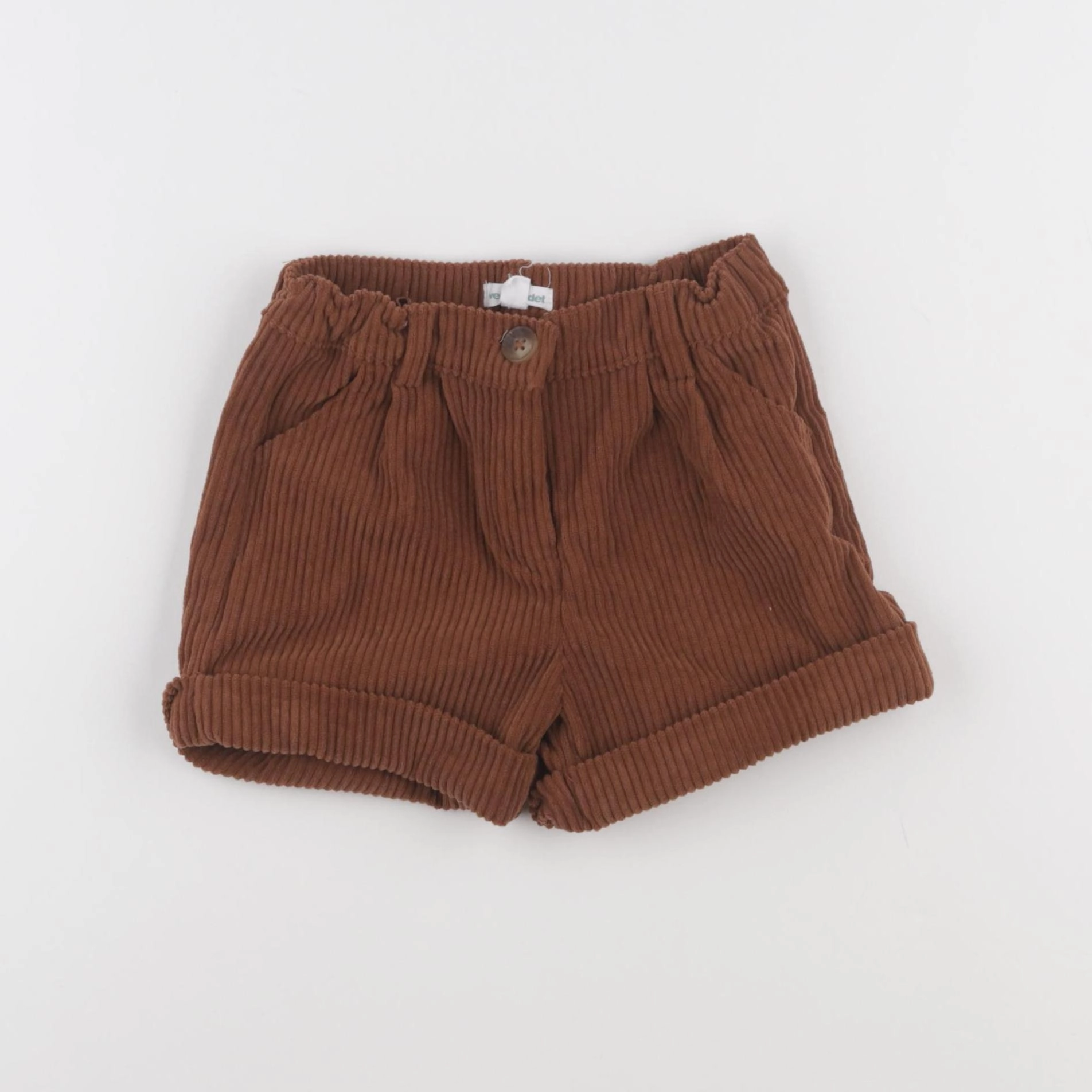 Vertbaudet - short marron - 4 ans