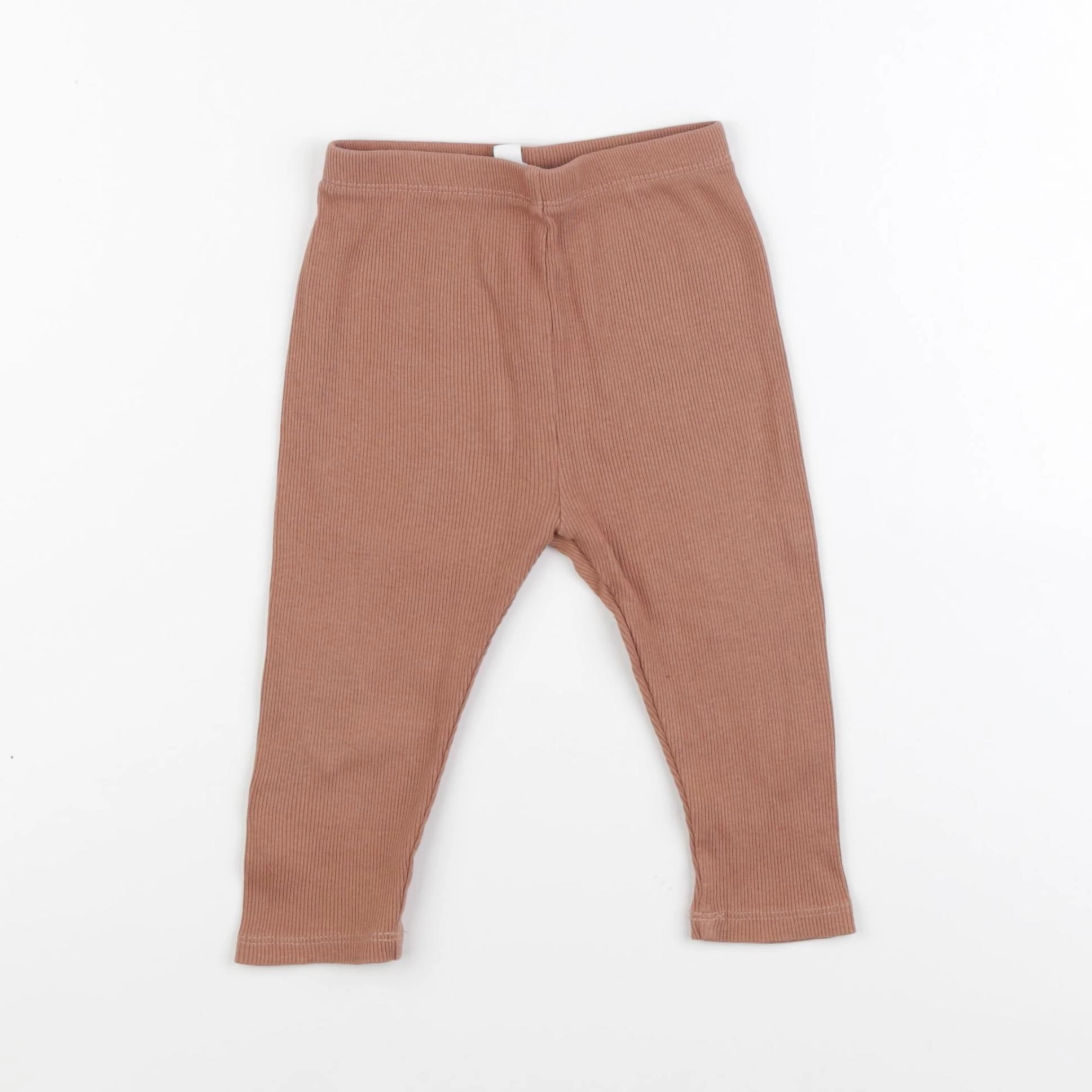 Vertbaudet - legging marron - 12 mois