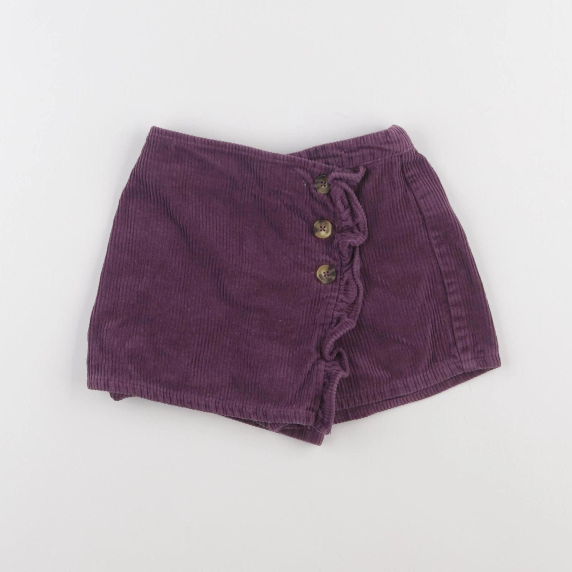 Vertbaudet - short violet - 4 ans