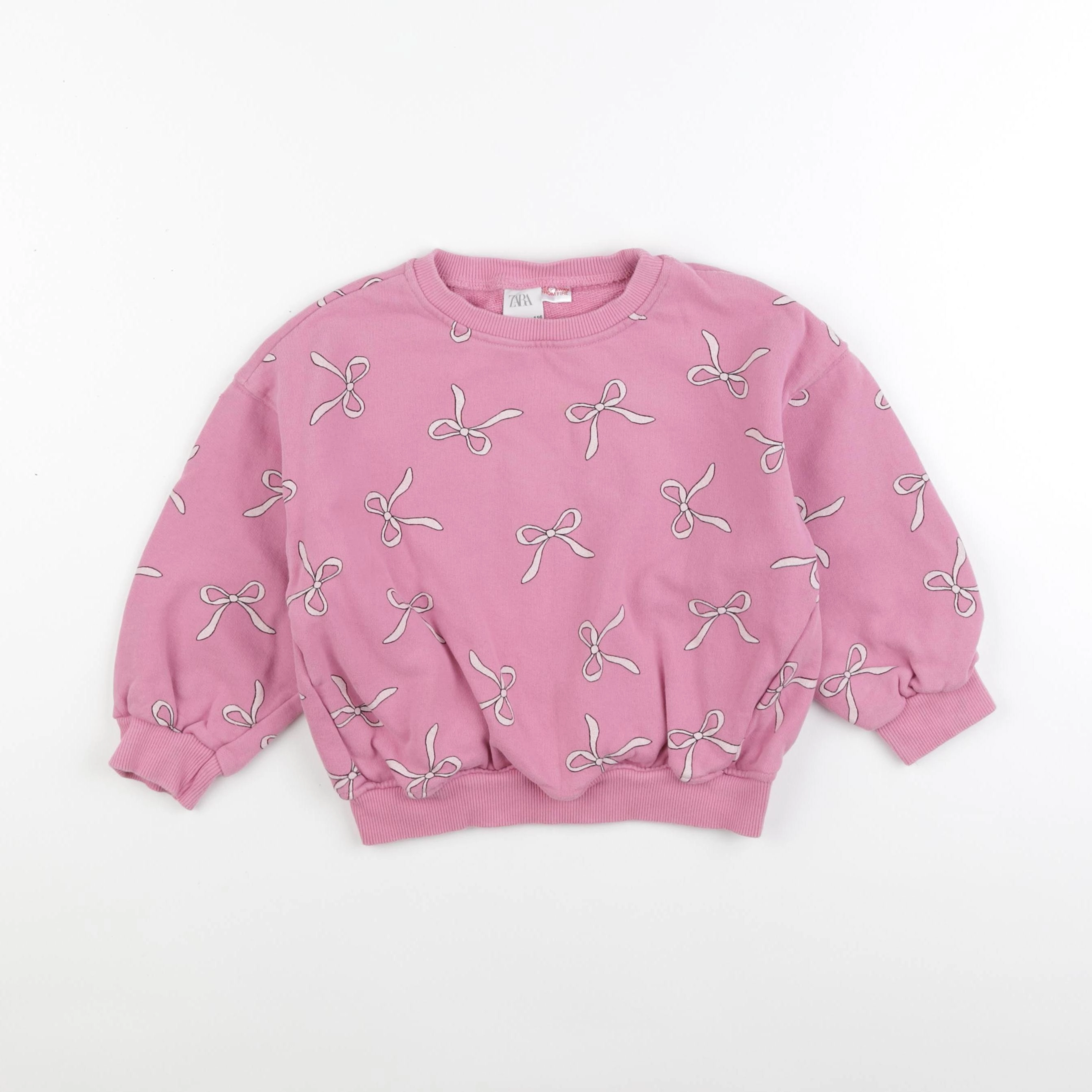 Zara - sweat rose - 6 ans