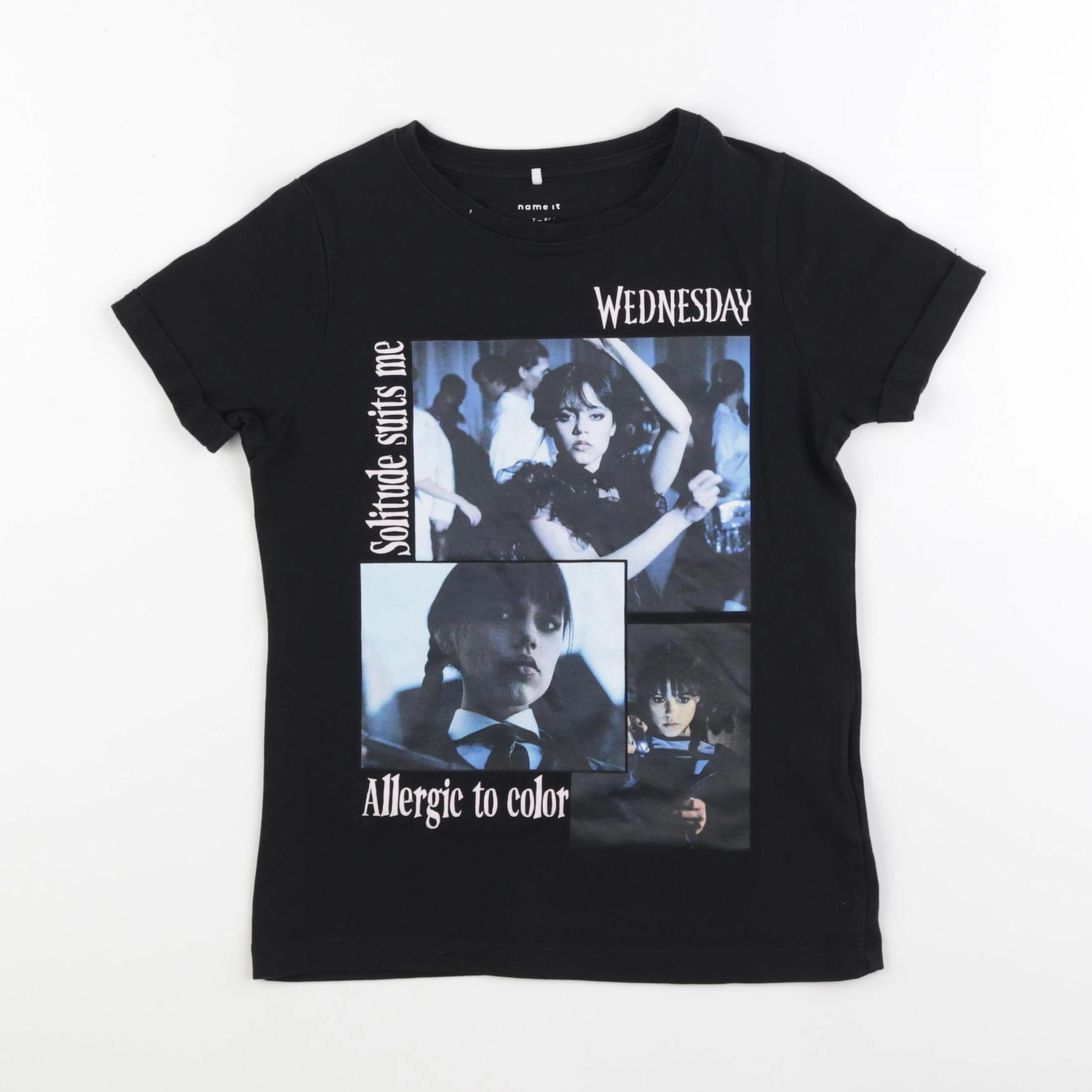 Name it - tee-shirt noir - 7/8 ans