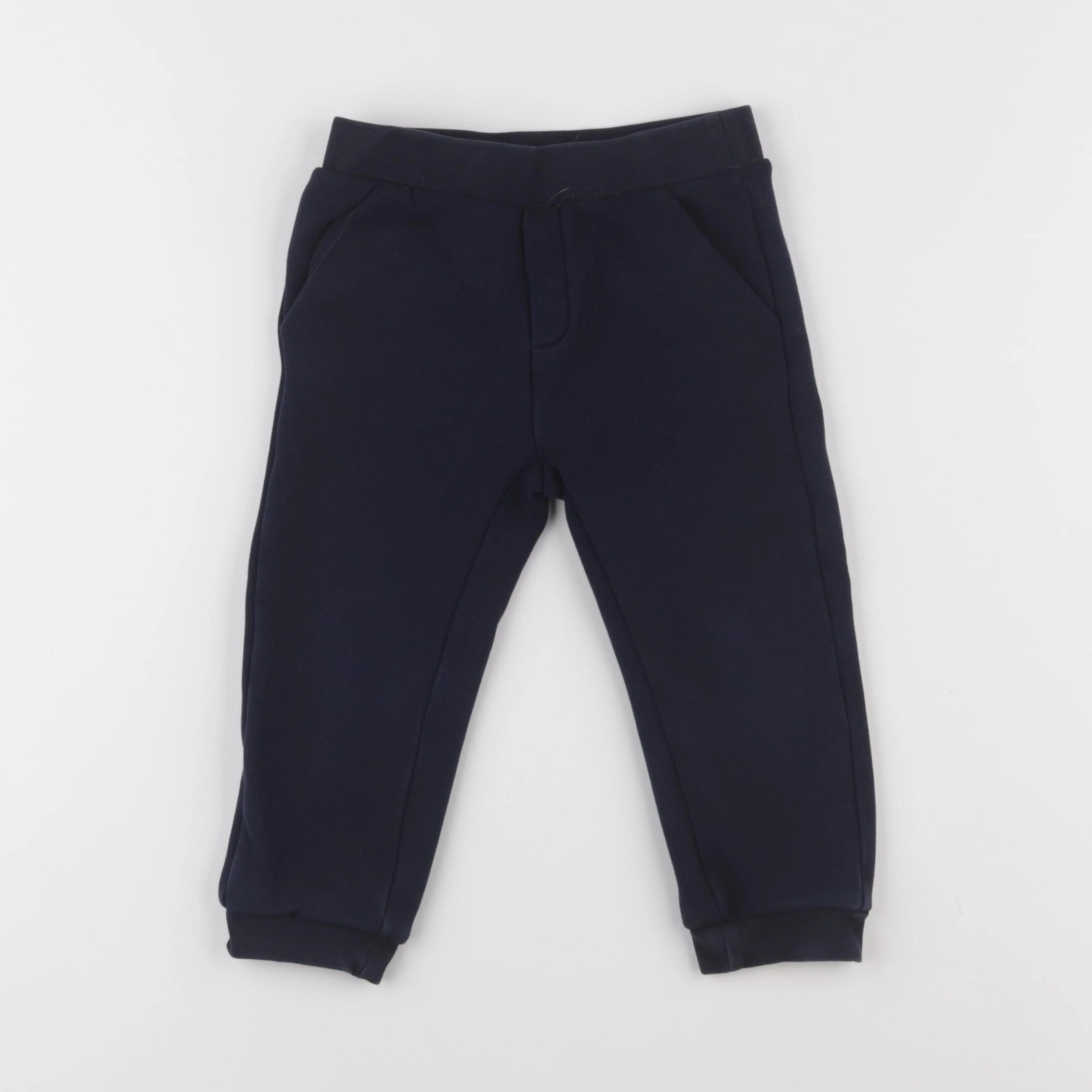 Petit Bateau - jogging bleu - 24 mois