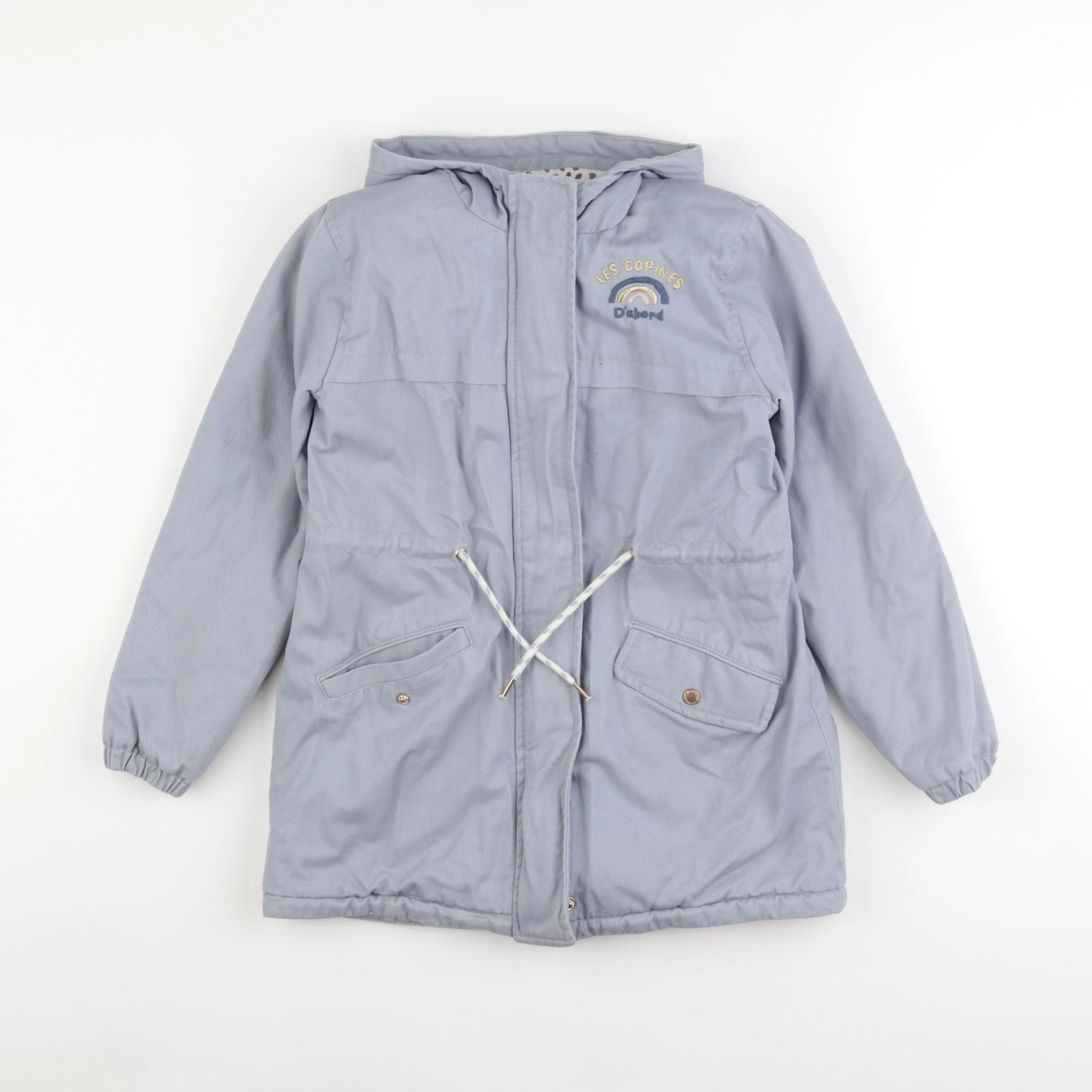 Vertbaudet - manteau bleu - 9 ans