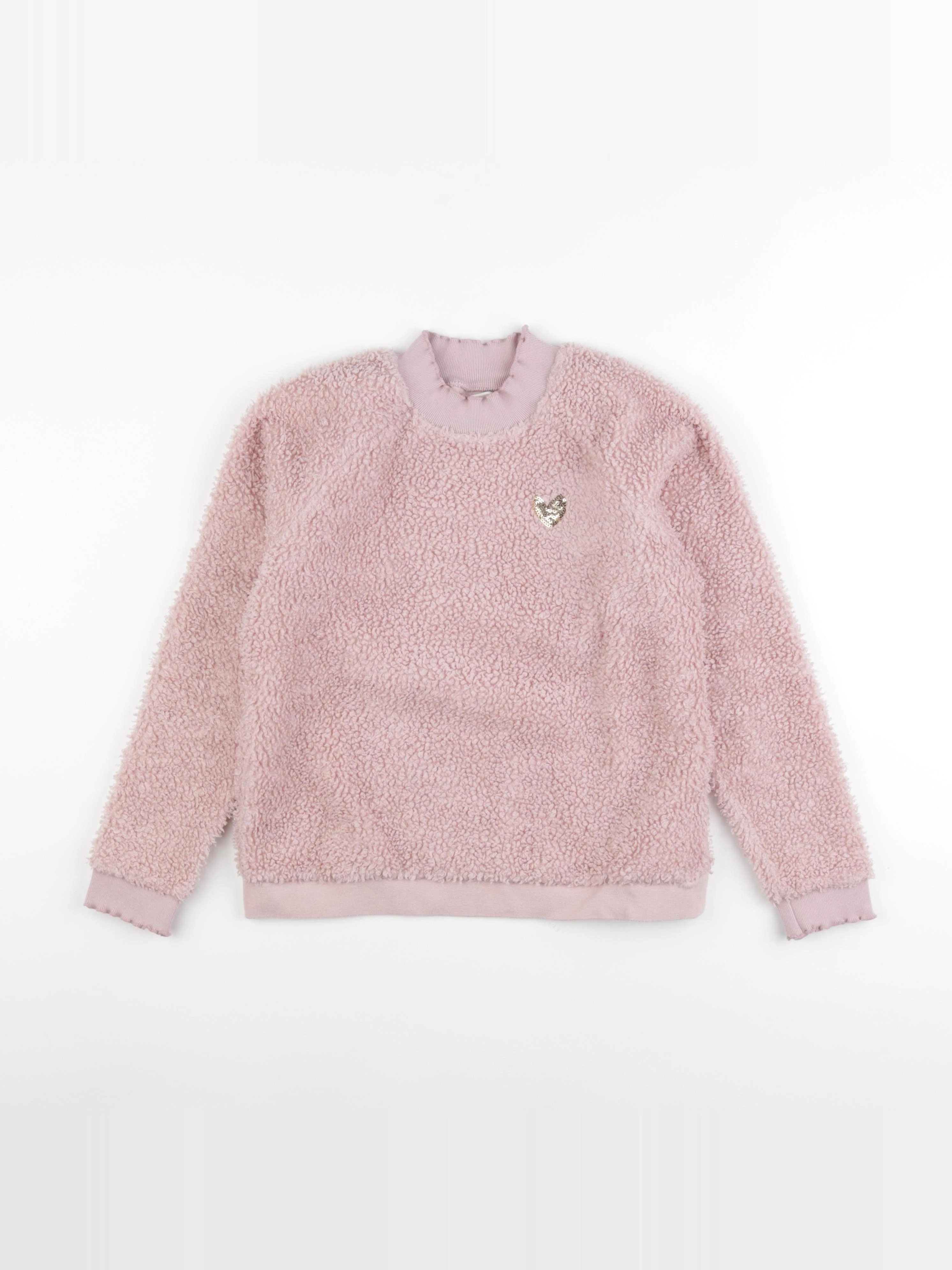Vertbaudet - pull rose - 10 ans