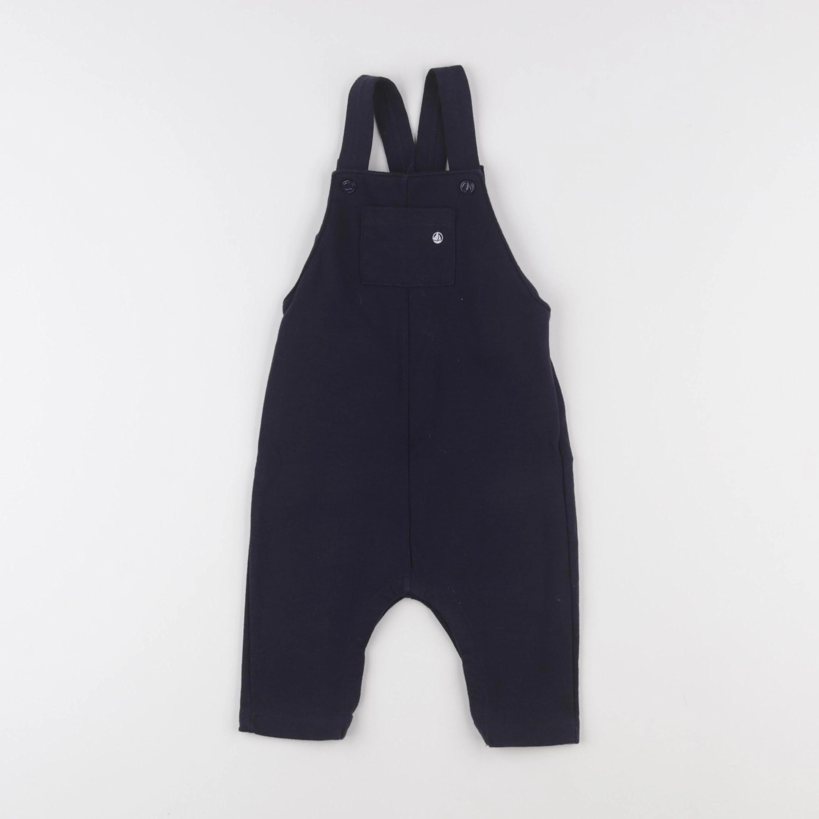 Petit Bateau - salopette bleu - 12 mois