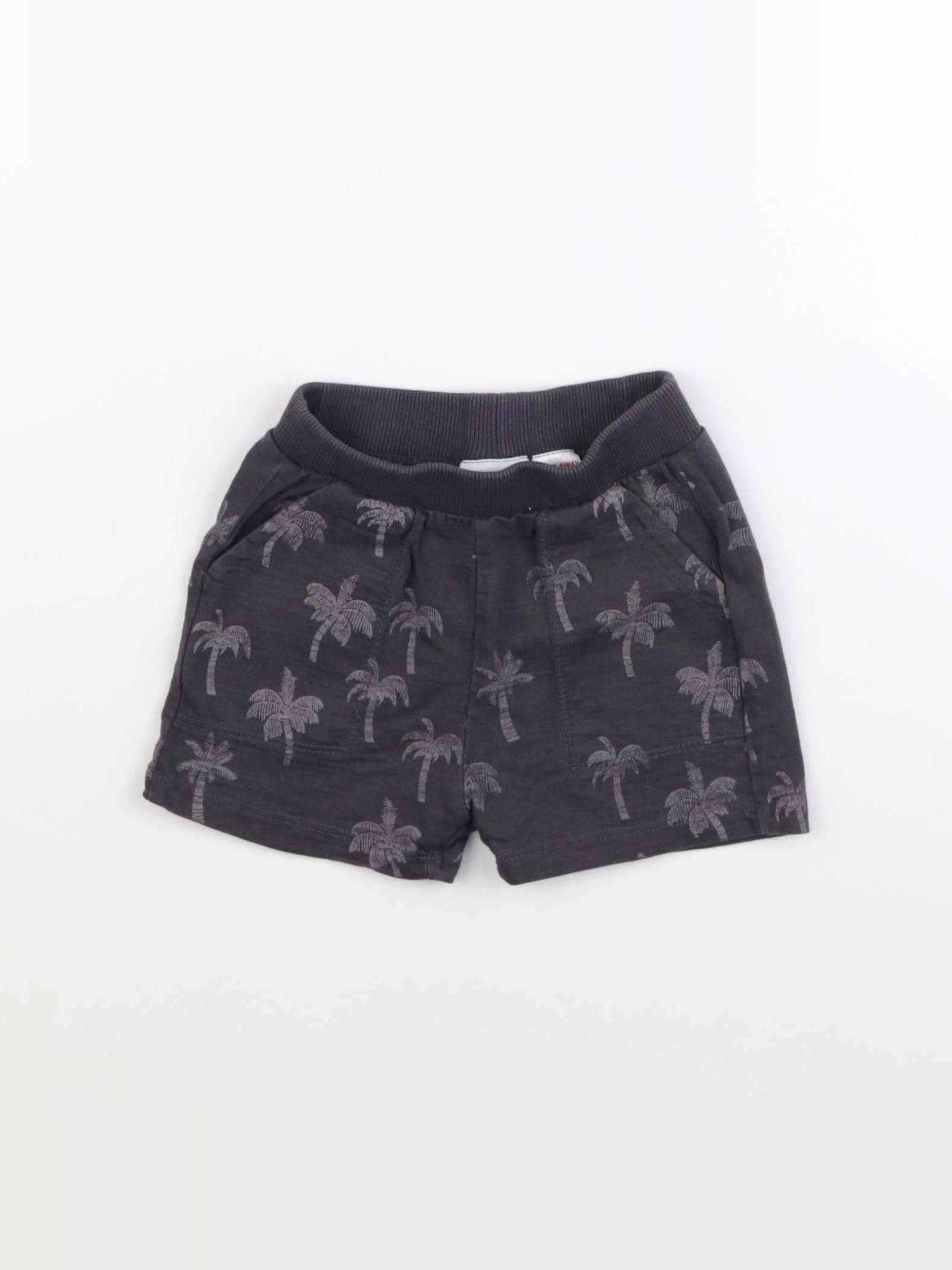 Zara - short gris - 9/12 mois