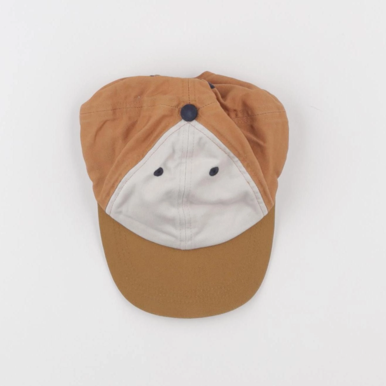 Liewood - casquette marron, beige - 6/12 mois