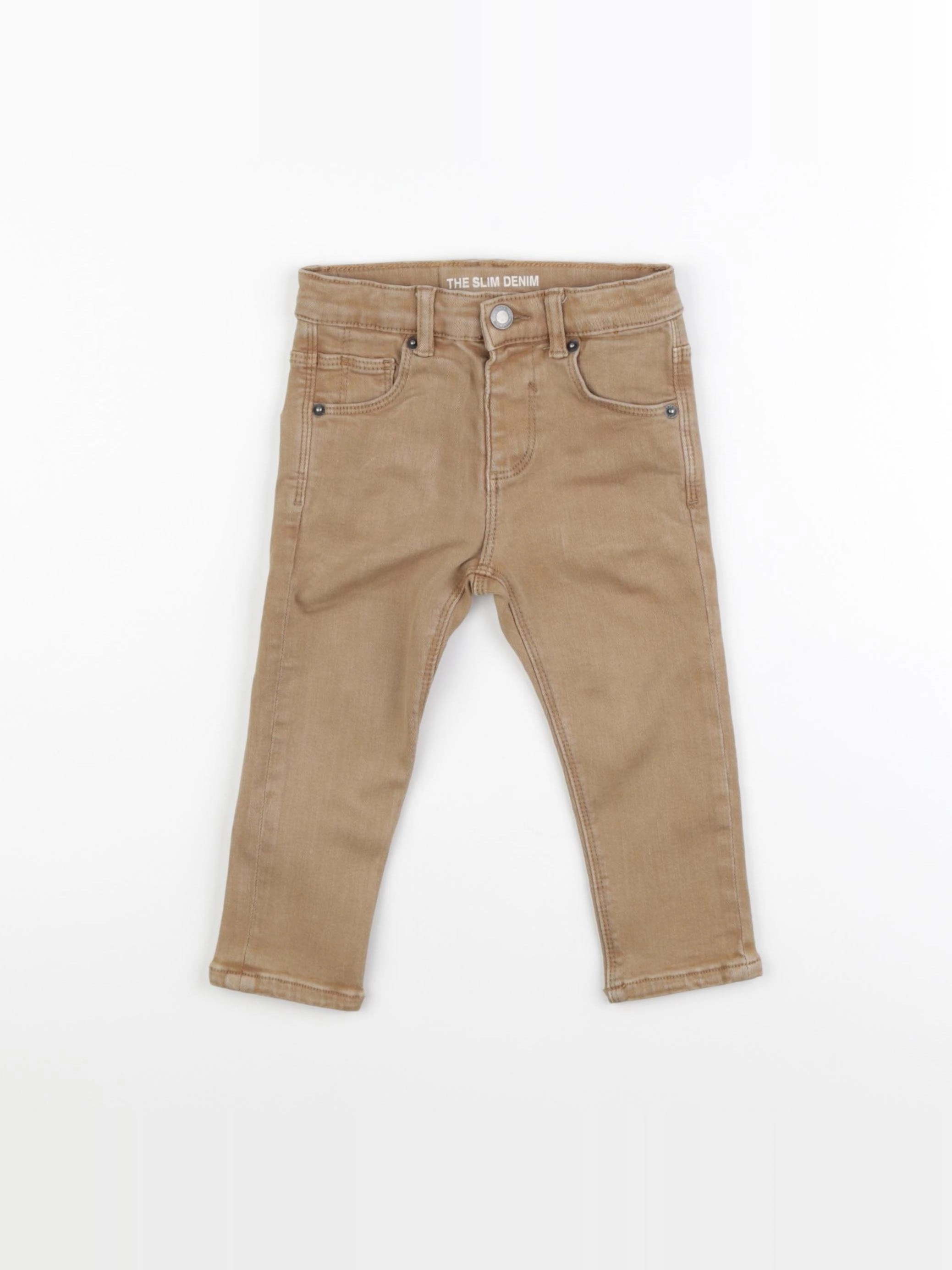 Zara - pantalon marron - 12/18 mois