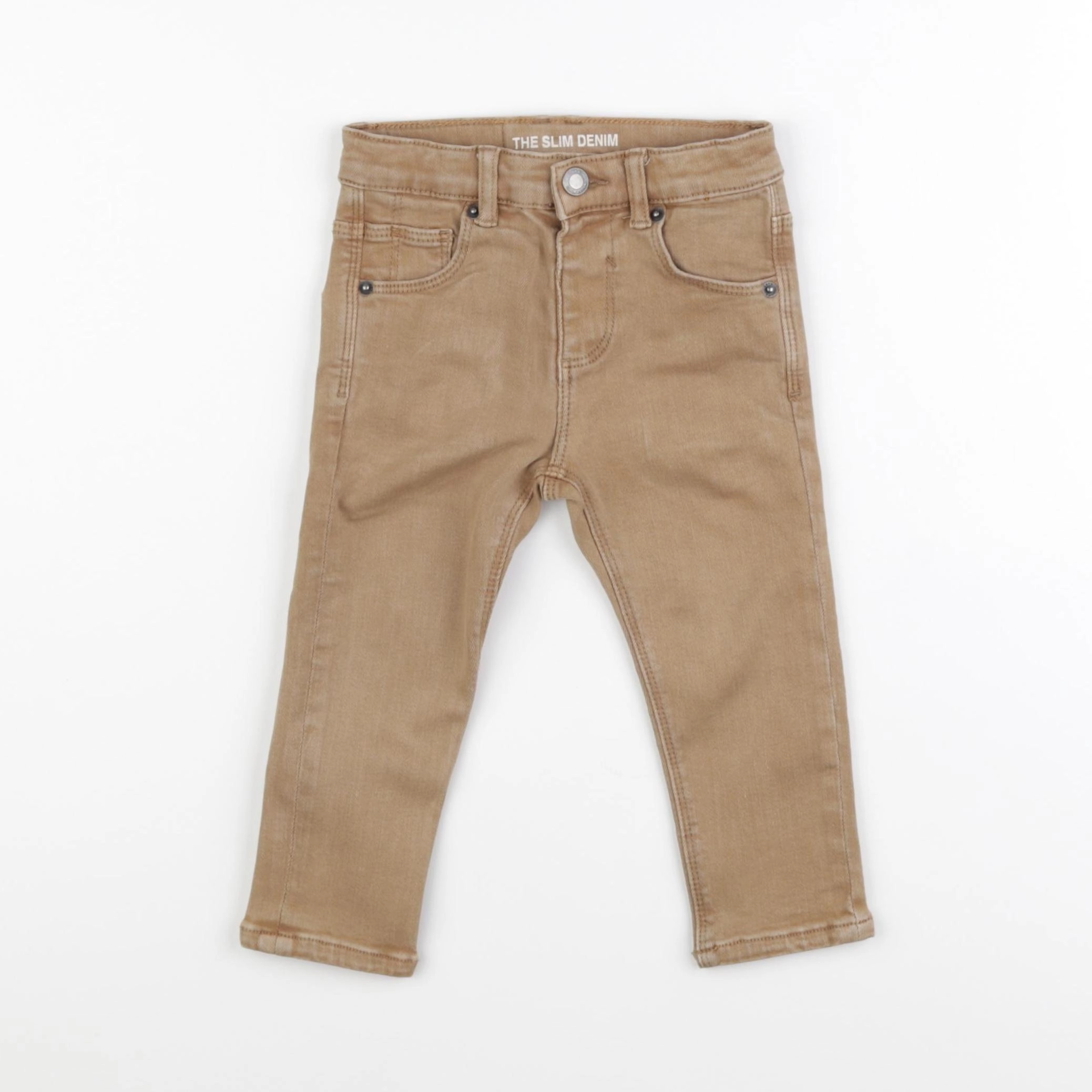 Zara - pantalon marron - 12/18 mois