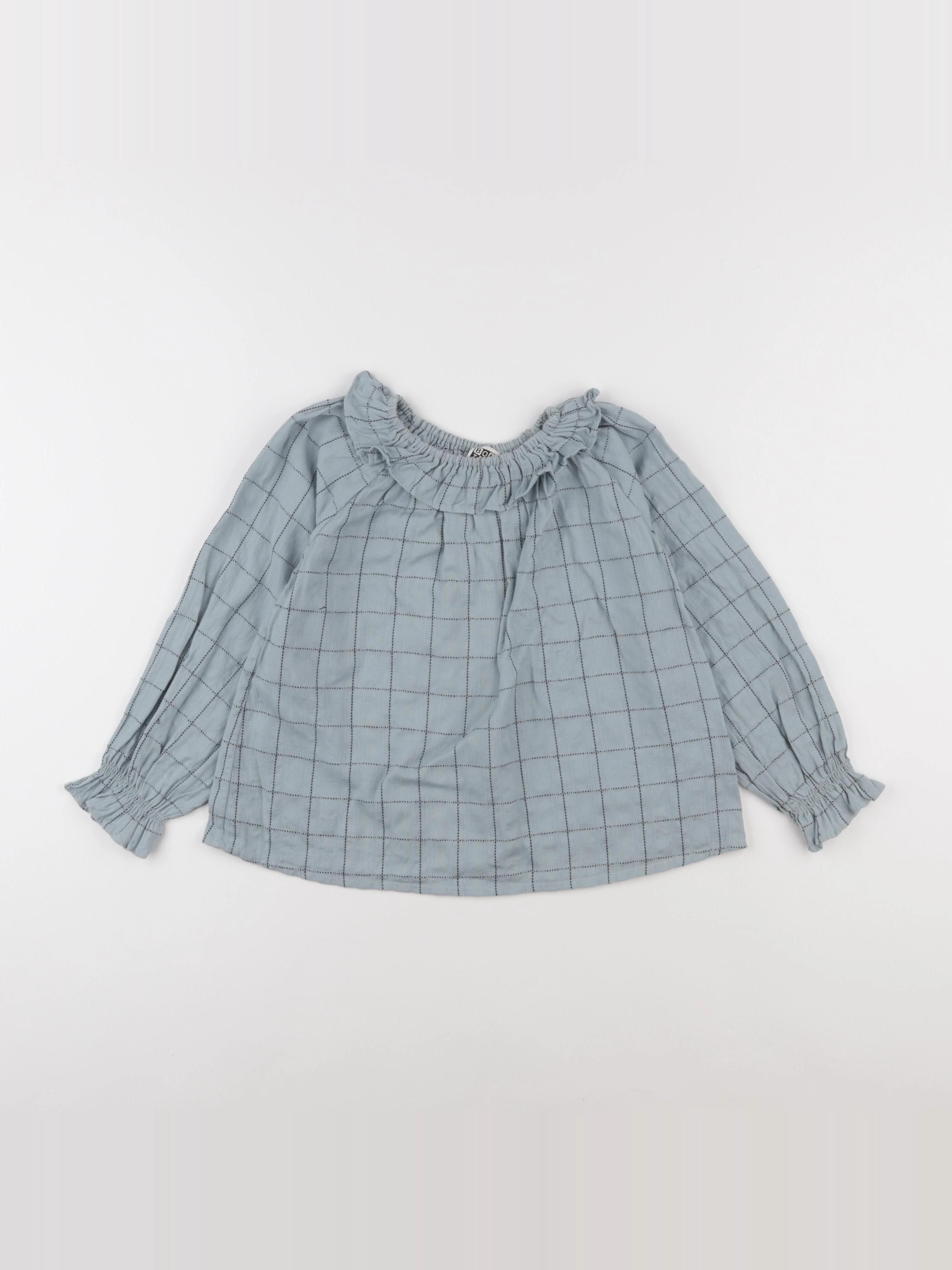 Bonton - blouse bleu - 6 ans