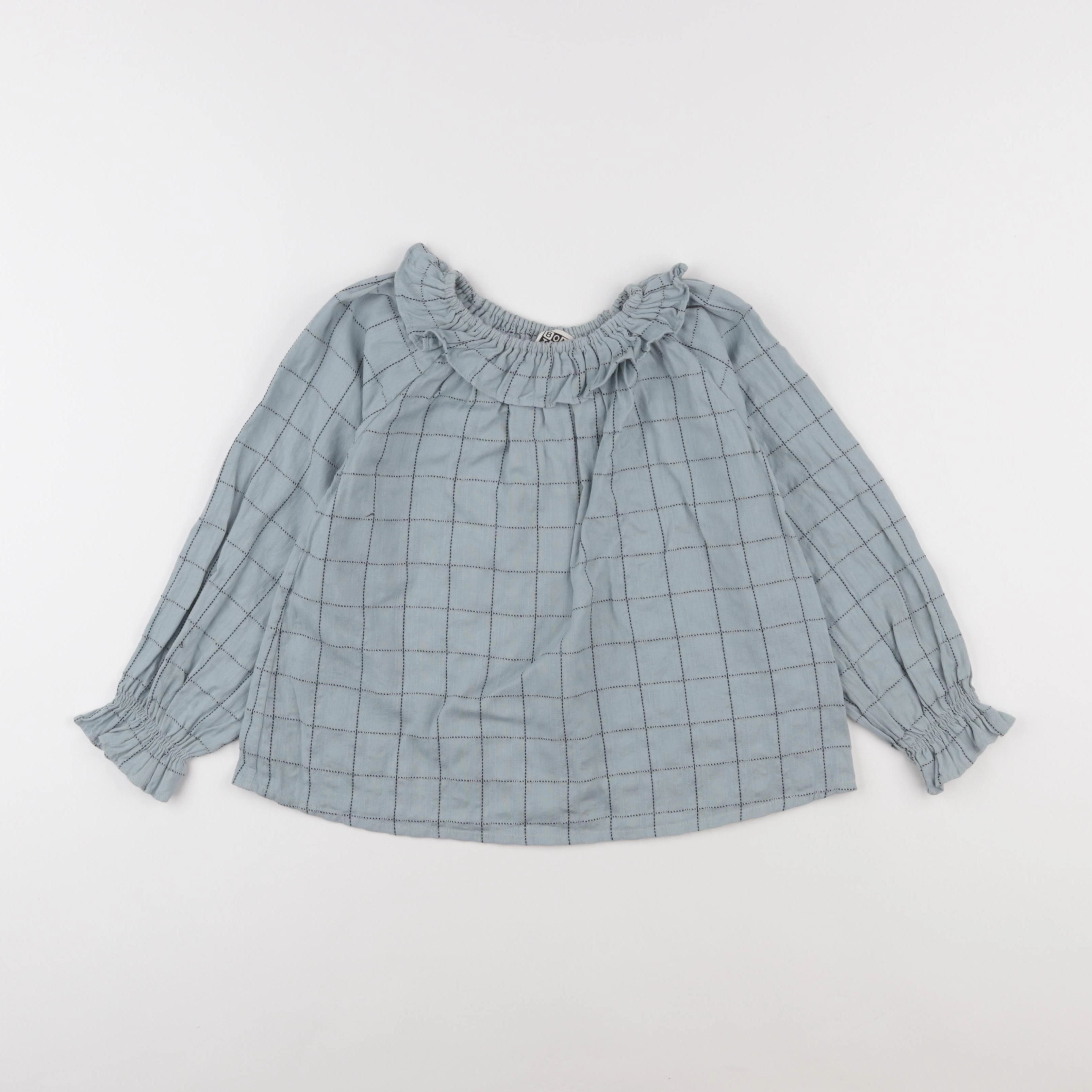 Bonton - blouse bleu - 6 ans