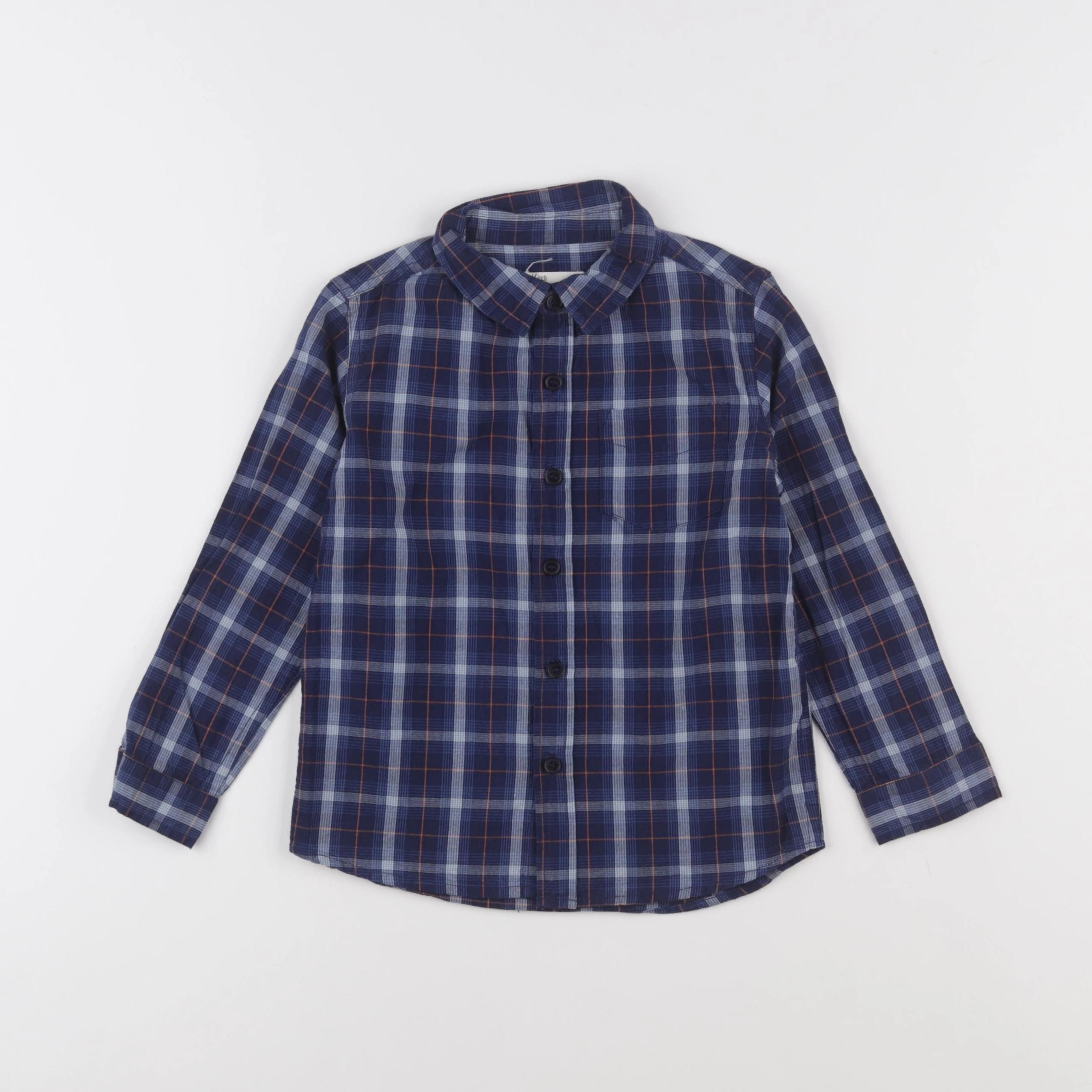 Little Cigogne - chemise bleu - 3 ans