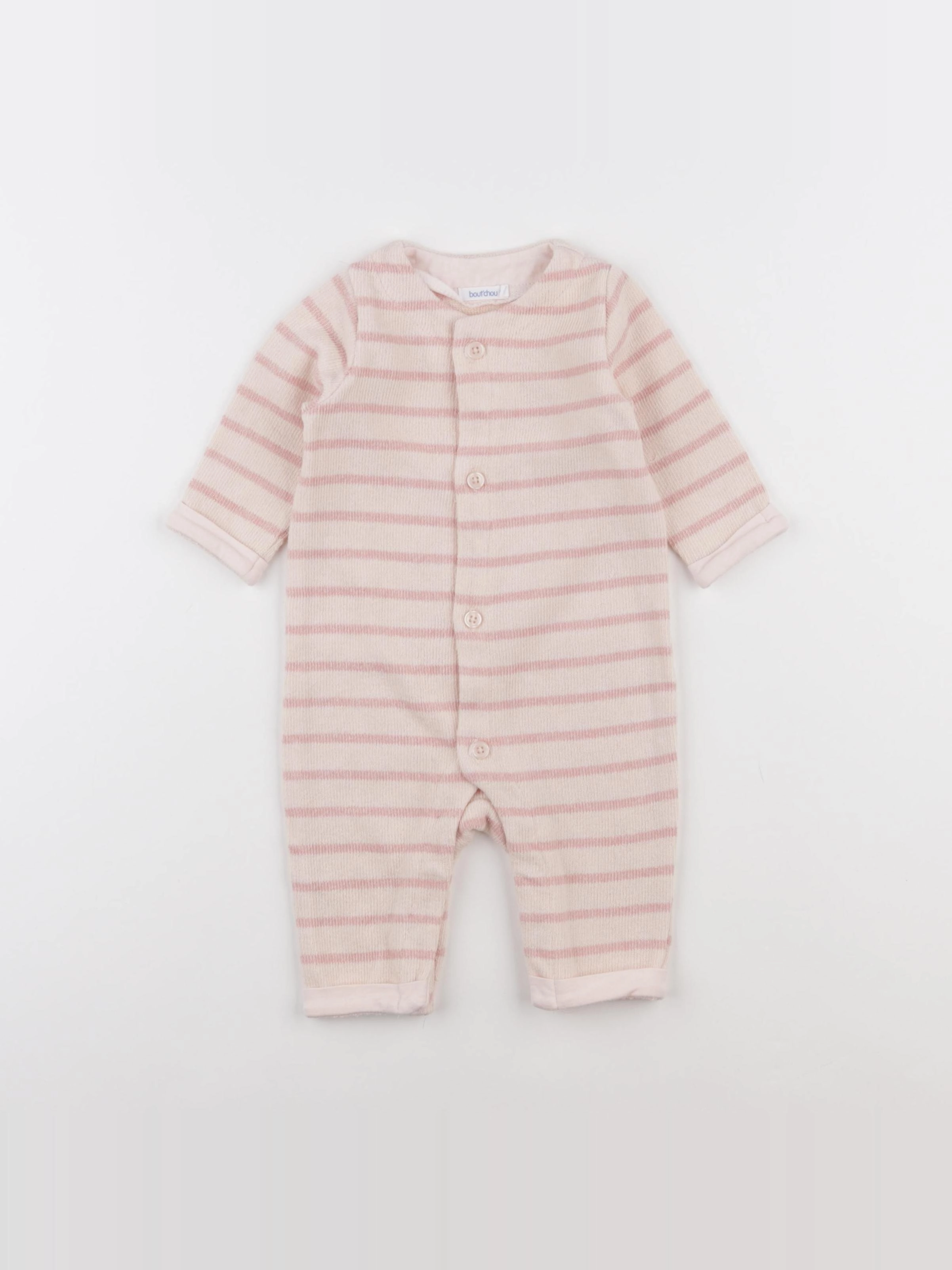 Boutchou - combinaison rose - 3 mois