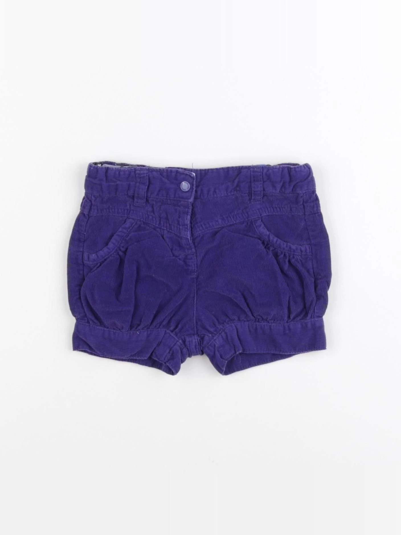 Vertbaudet - short bleu - 9 mois