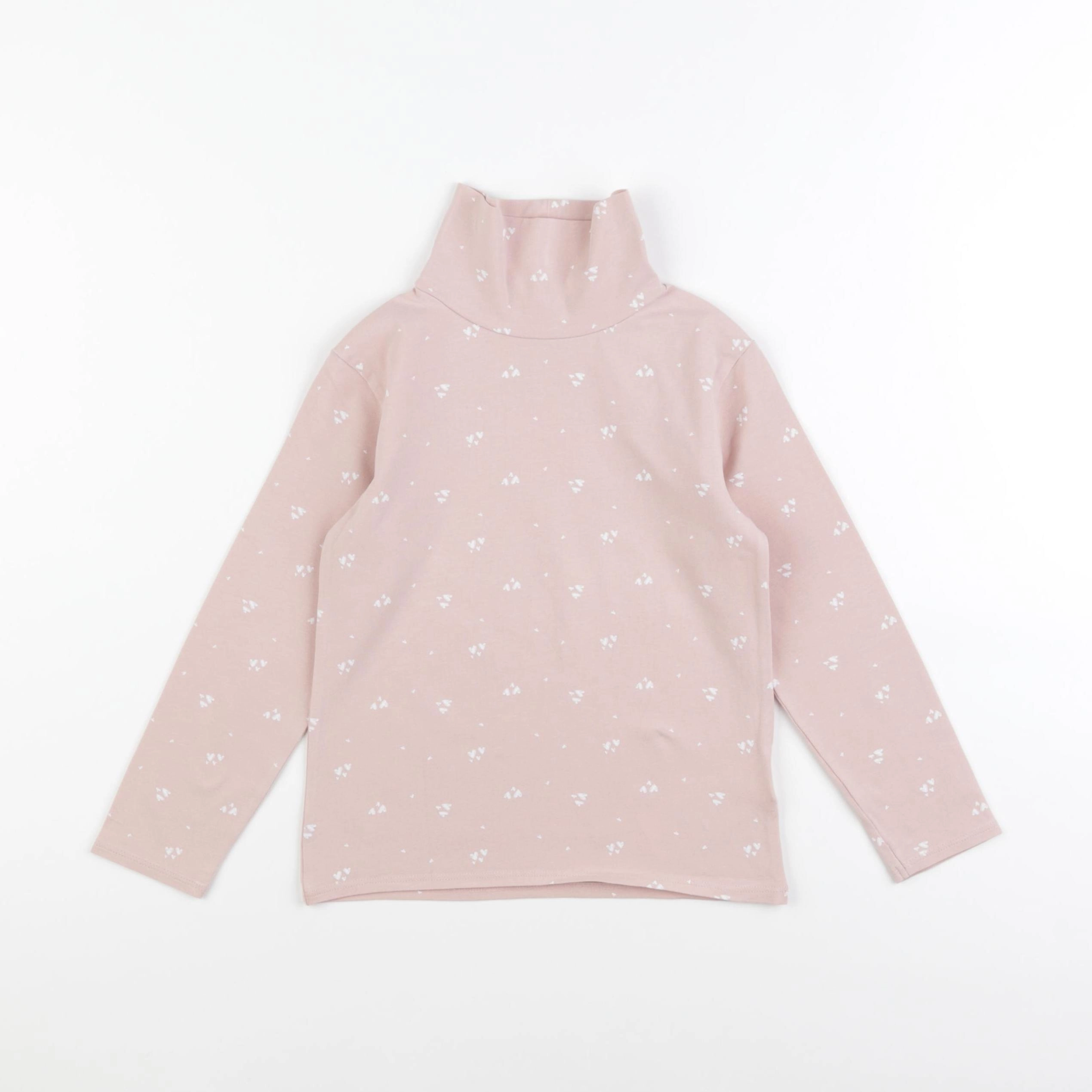 Vertbaudet - sous-pull rose - 5 ans