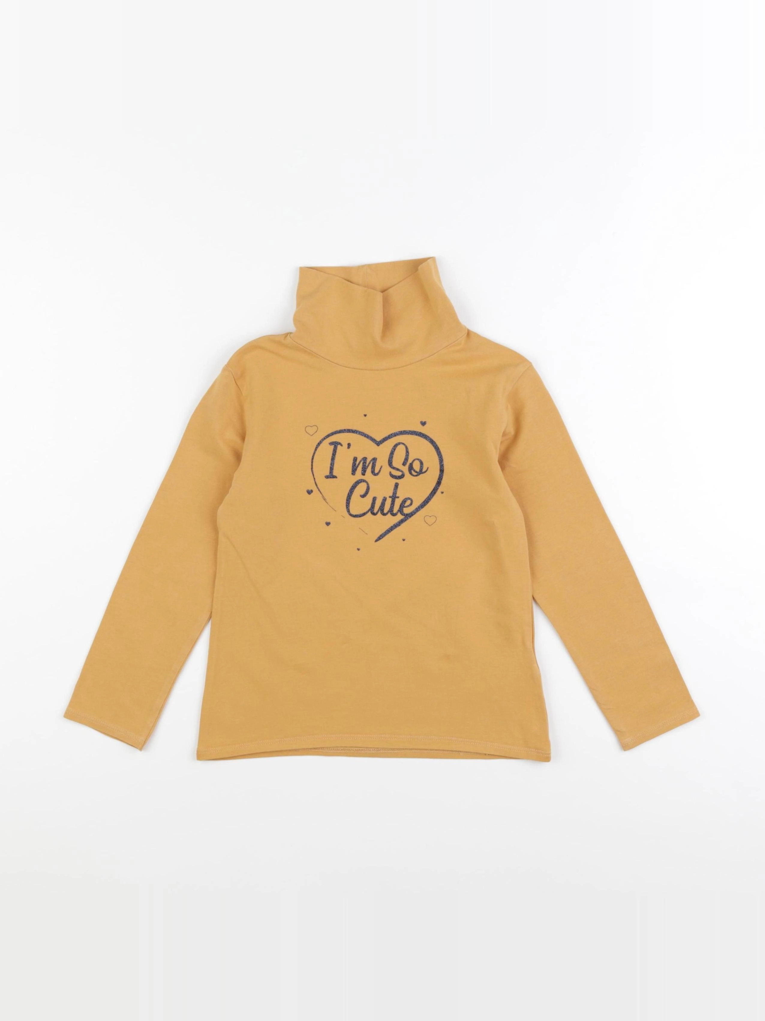 Vertbaudet - sous-pull jaune - 5 ans