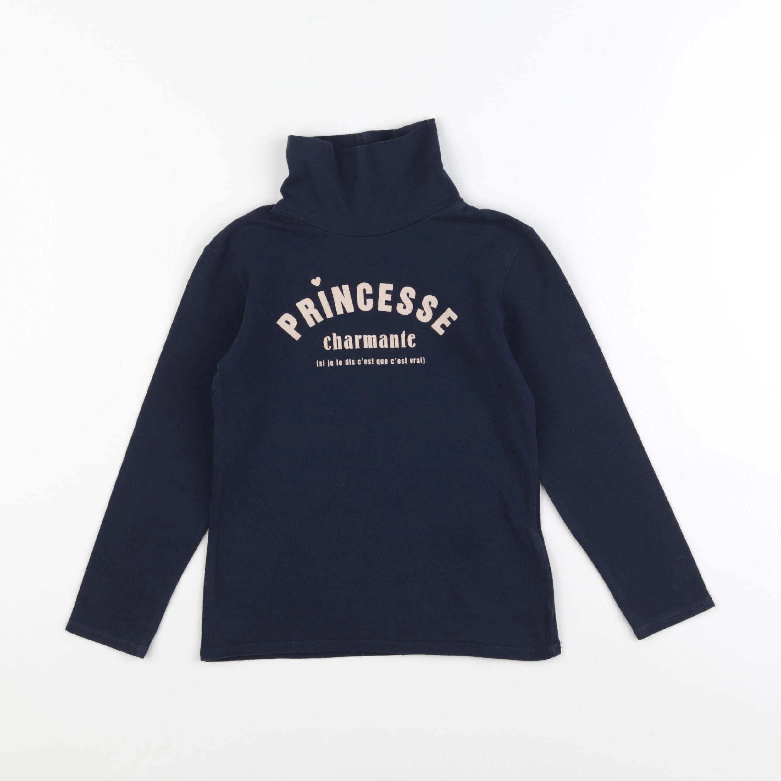 Vertbaudet - sous-pull bleu - 5 ans