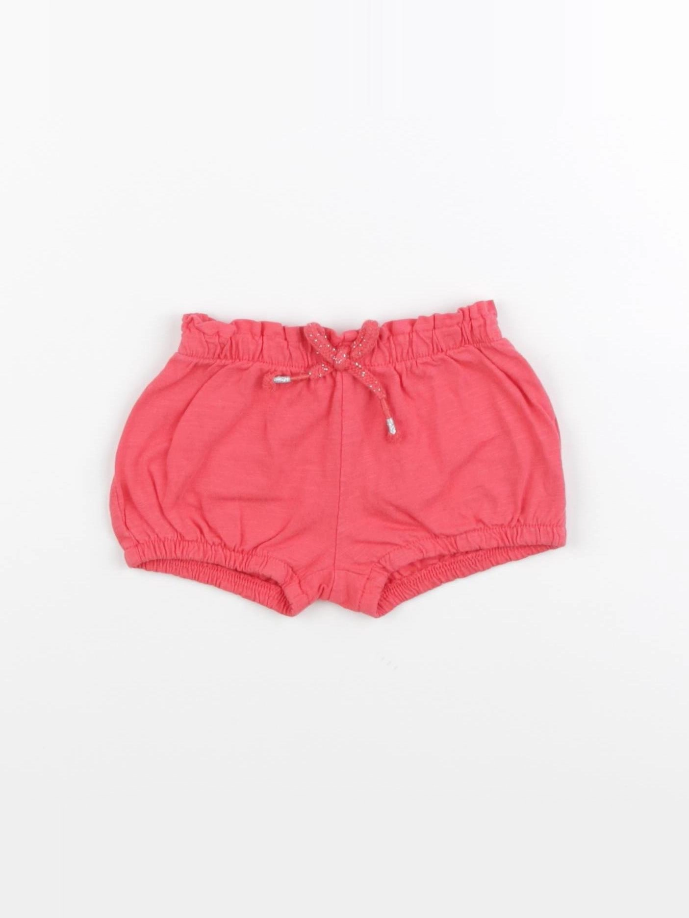 Vertbaudet - short rose - 9 mois