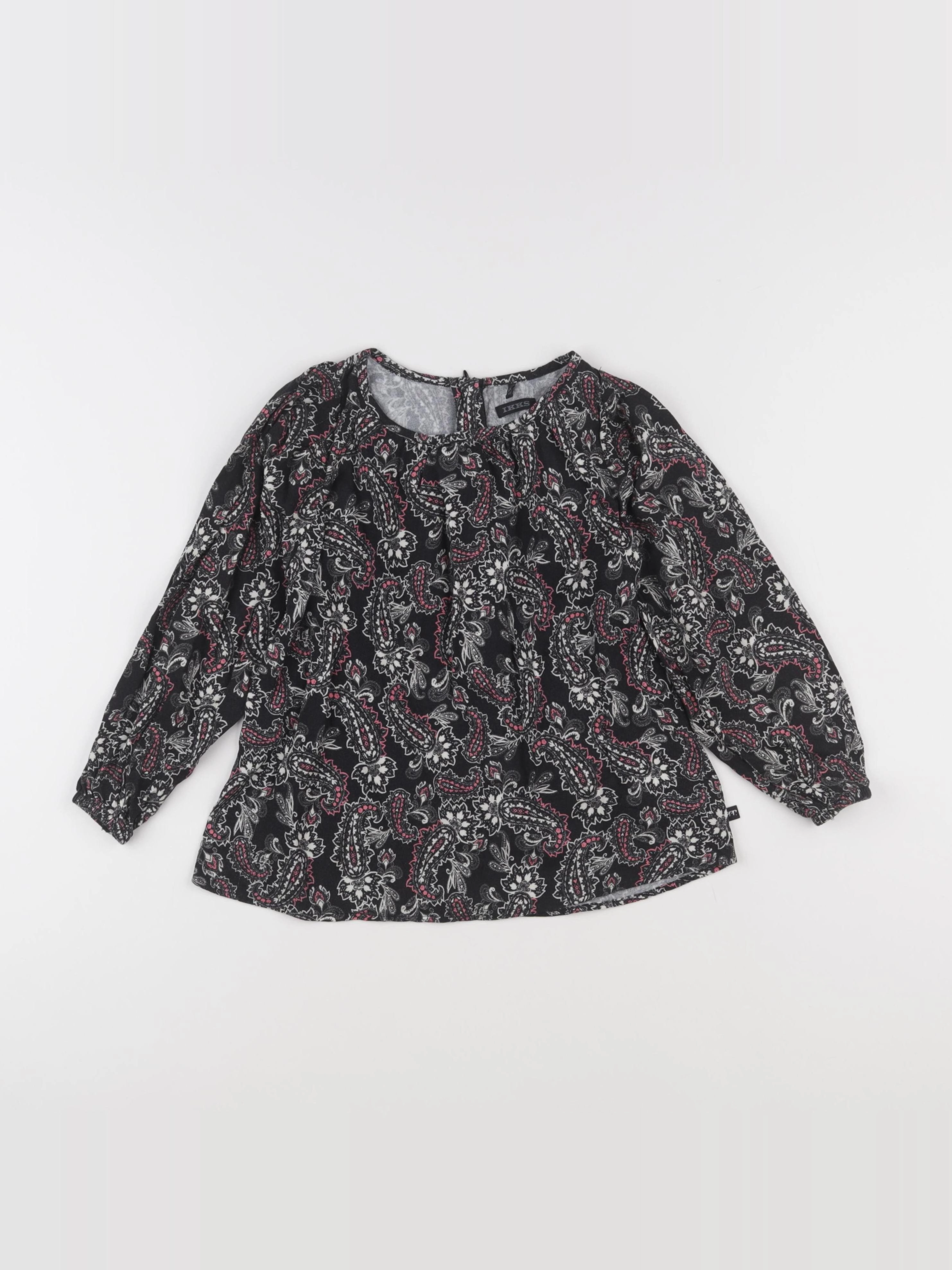 IKKS - blouse noir - 5 ans