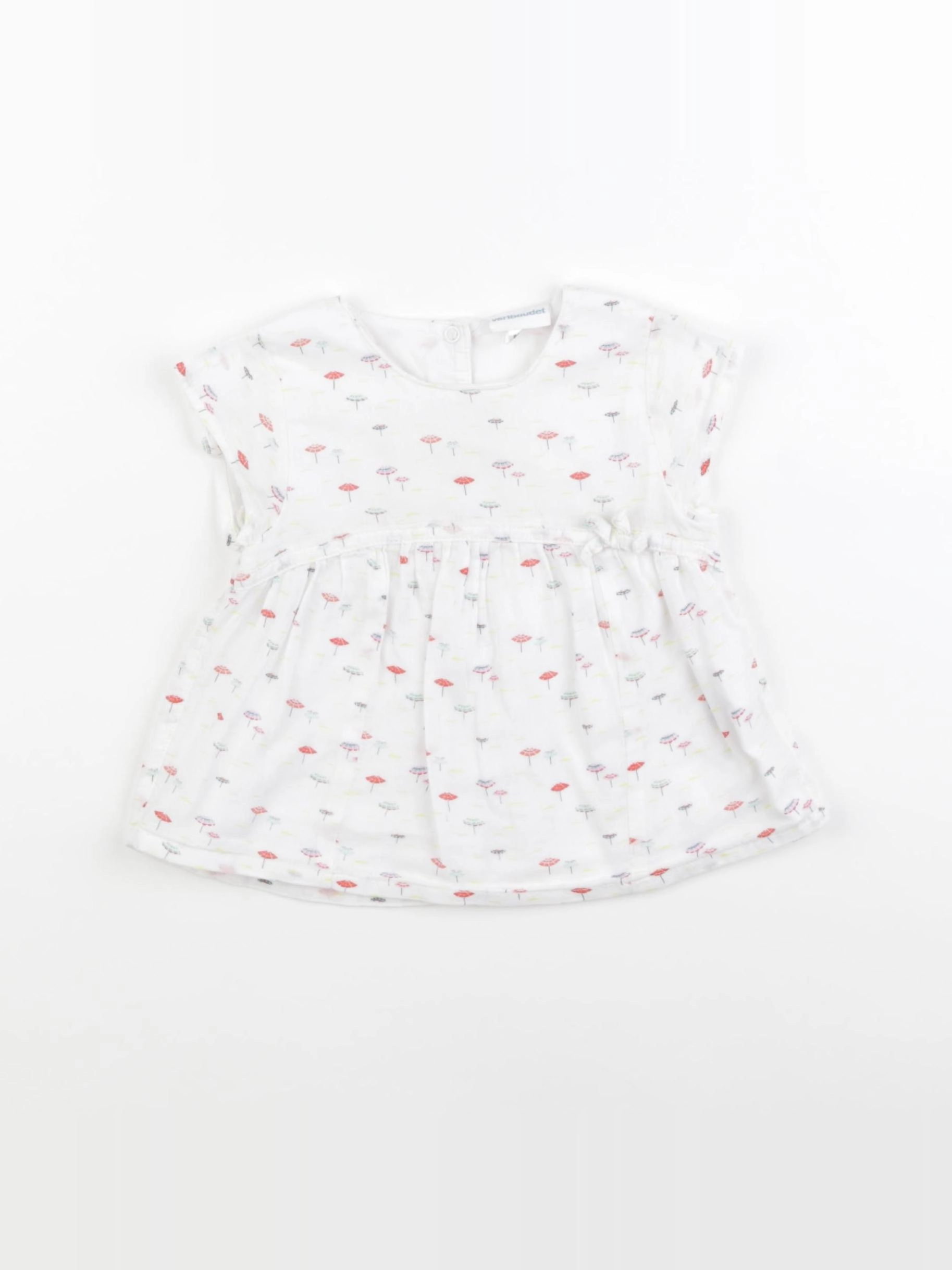 Vertbaudet - blouse blanc - 18 mois