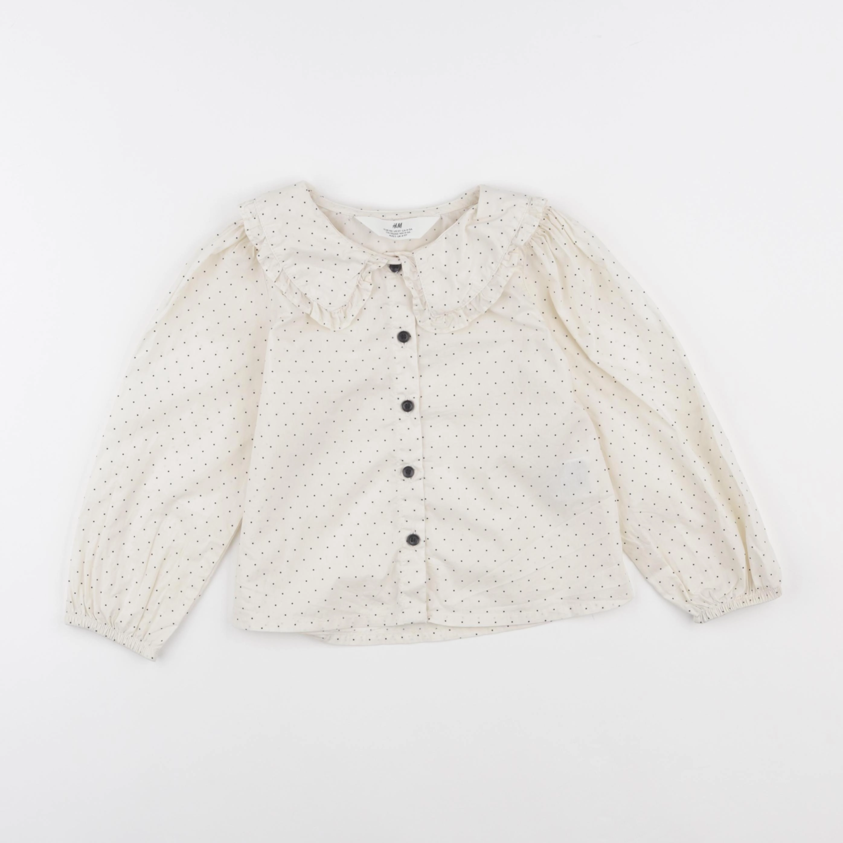 Zara - blouse blanc - 4/5 ans