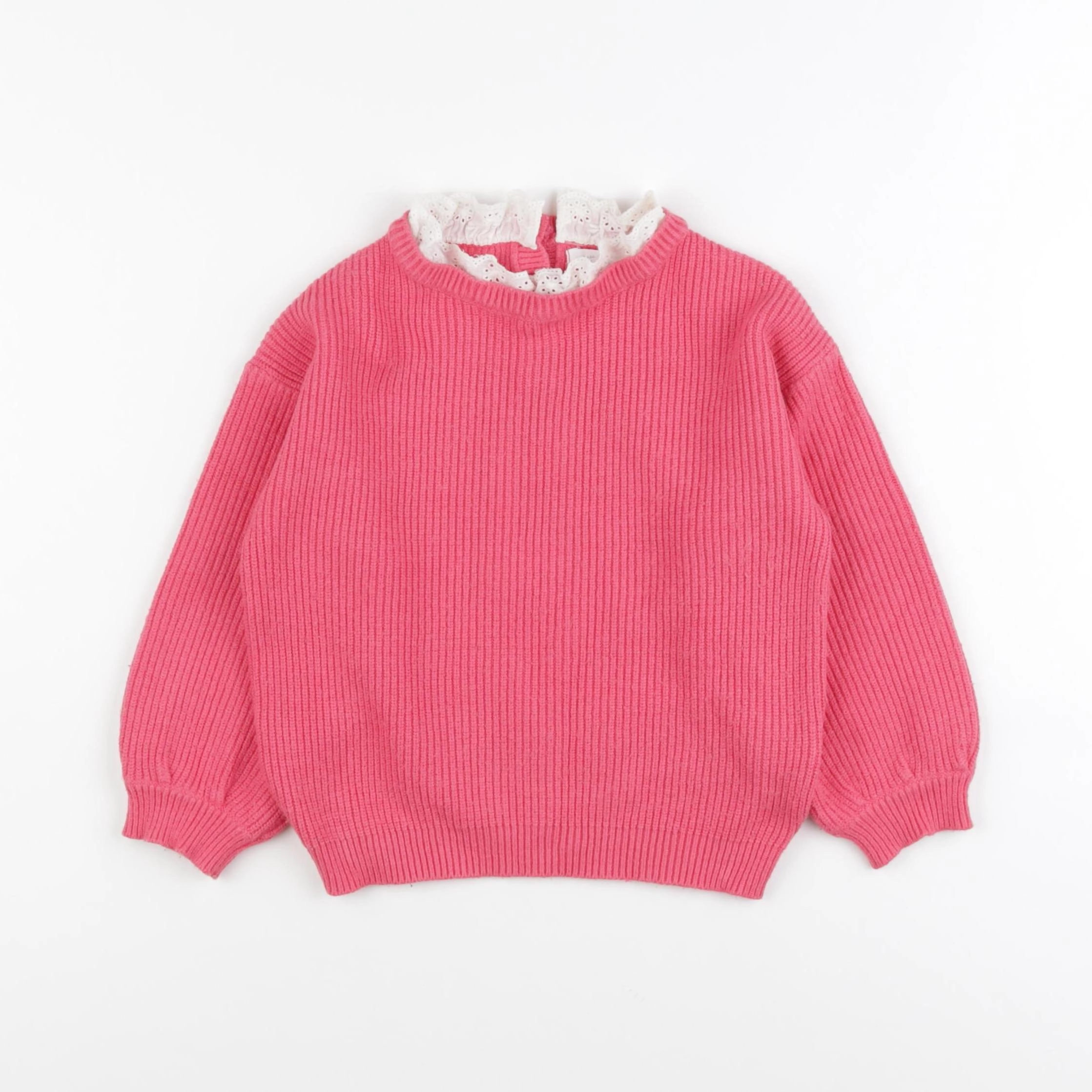 Vertbaudet - pull rose - 4 ans