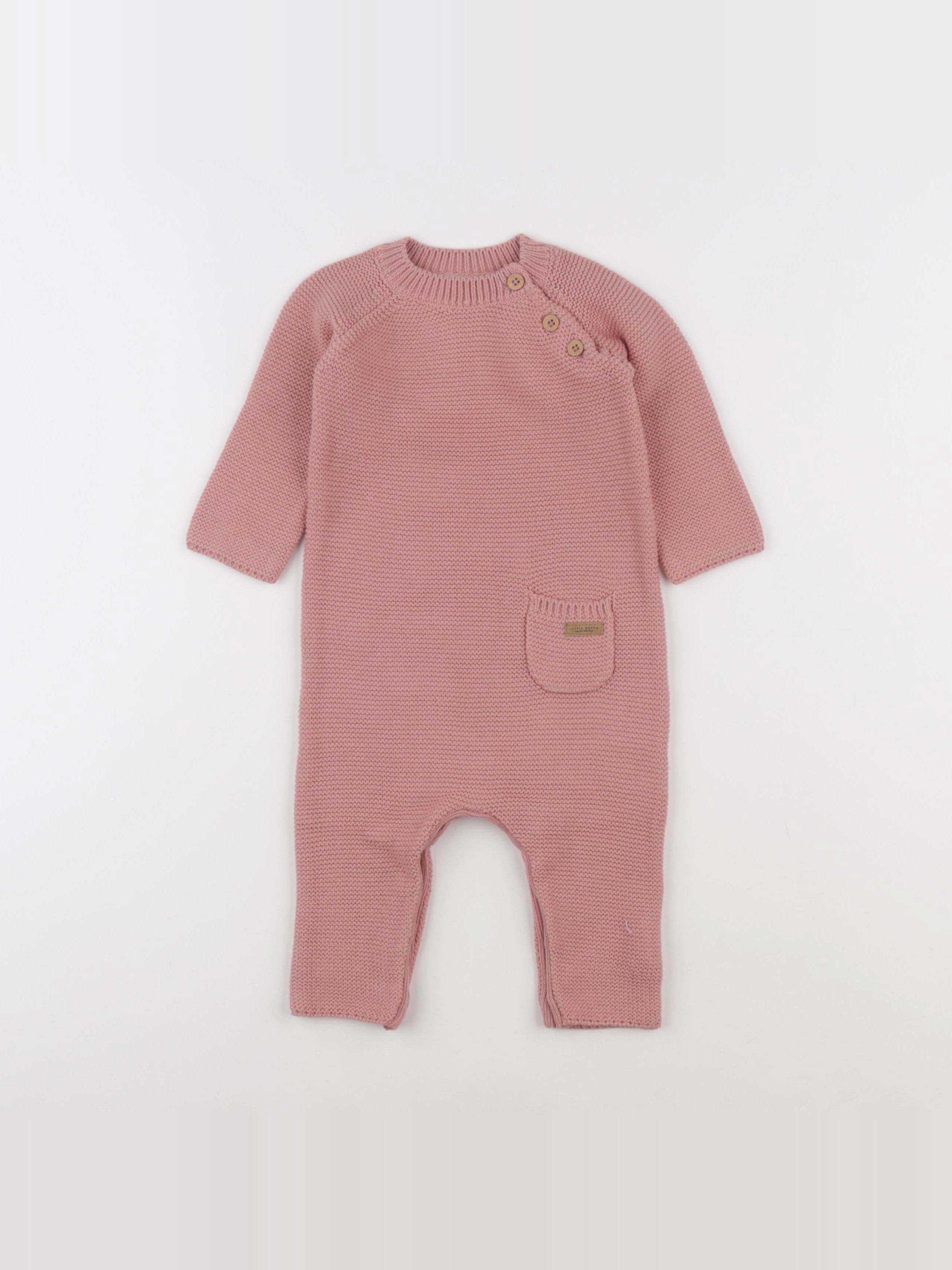 Little Dutch - combinaison rose - 3/6 mois